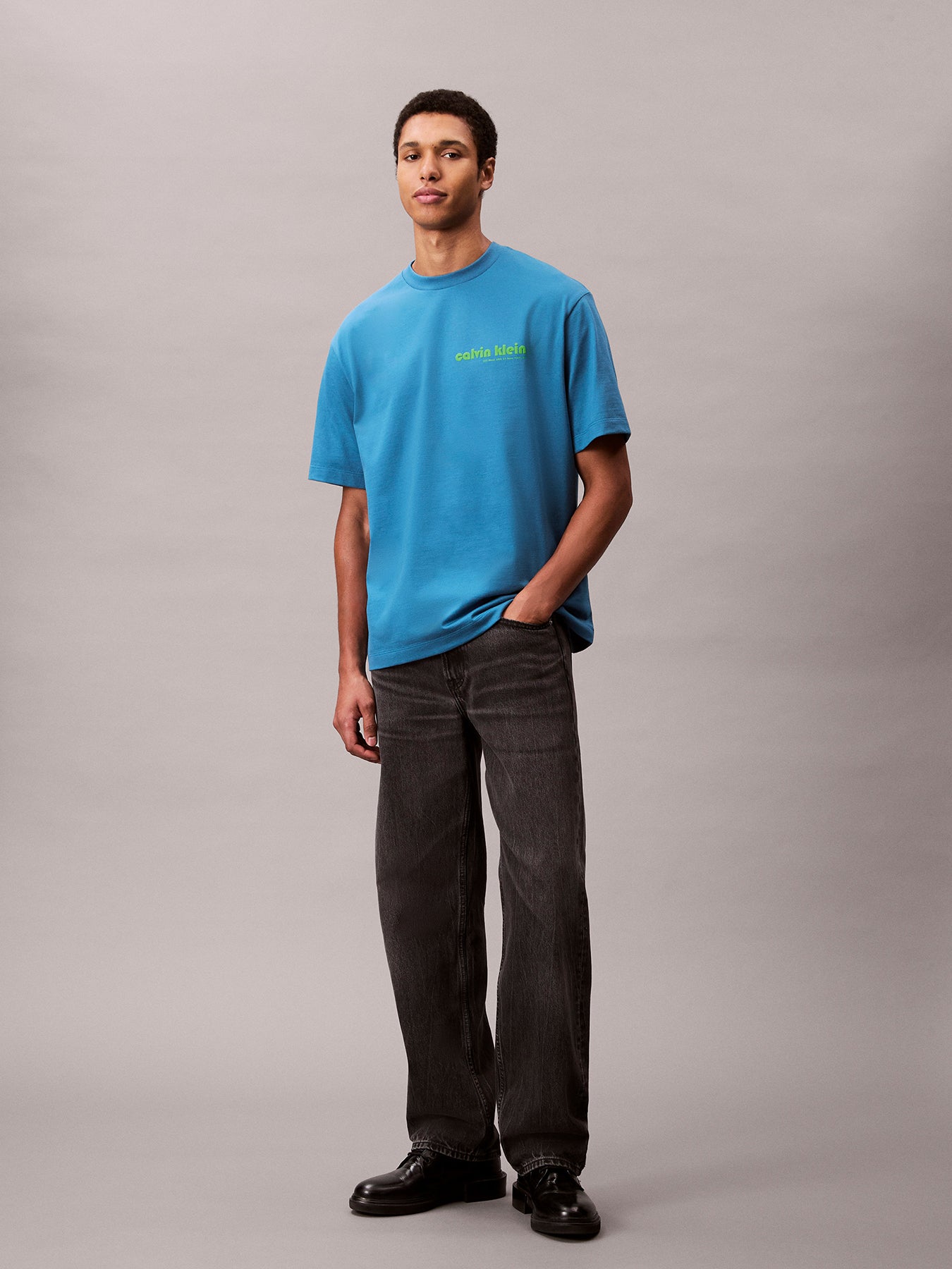 Logo Script Graphic Relaxed T-Shirt