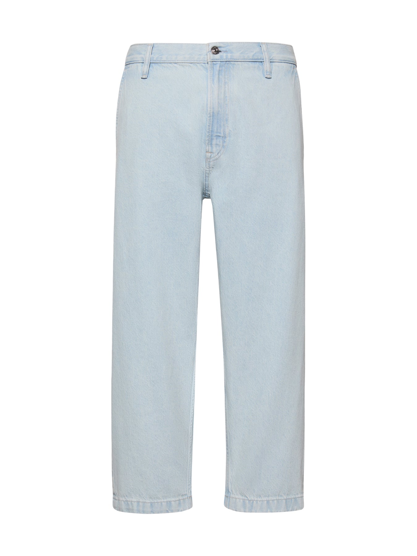 High Rise Cropped Tapered Jeans