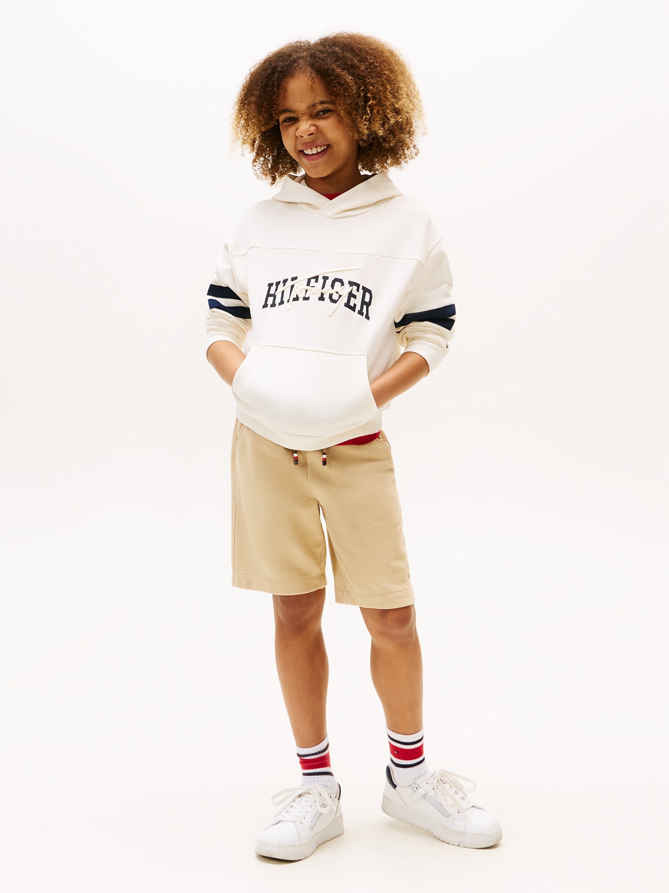 Mixed Logo Graphic Hoody