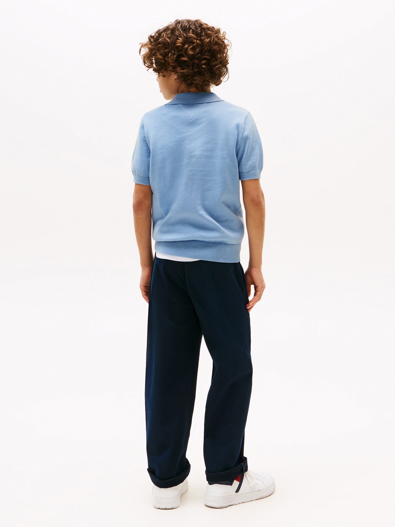 Short Sleeve Polo Jumper