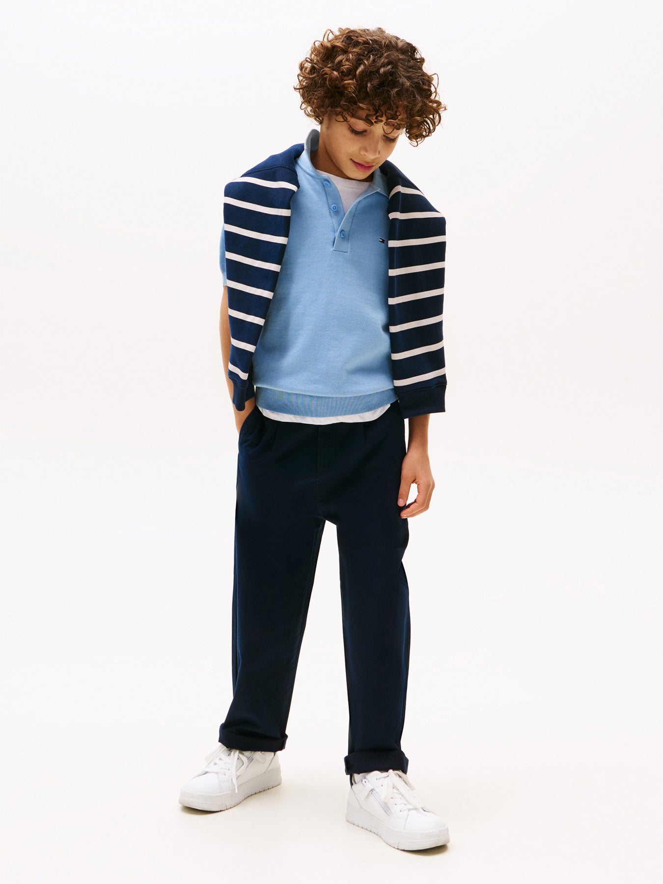 Short Sleeve Polo Jumper