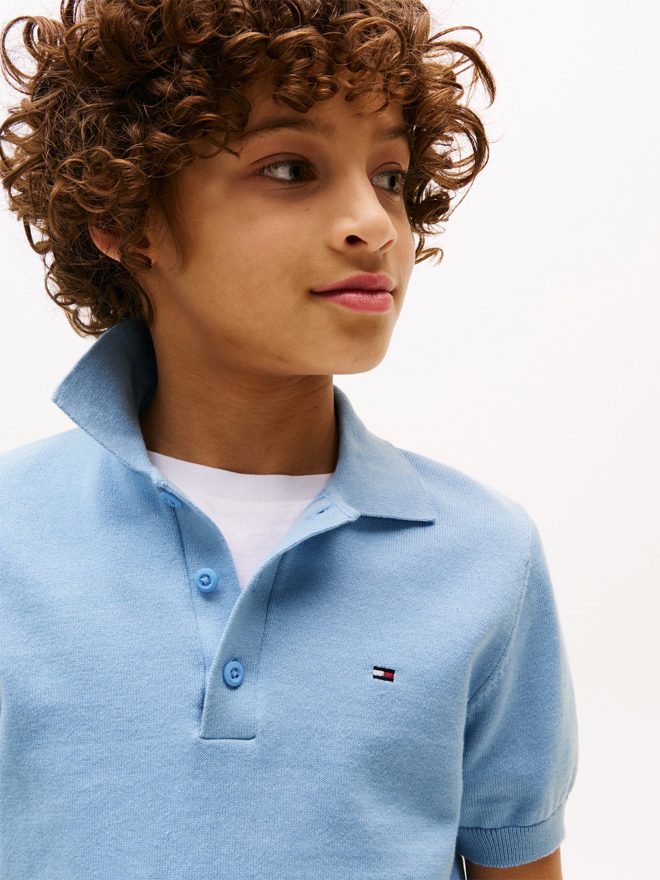 Short Sleeve Polo Jumper