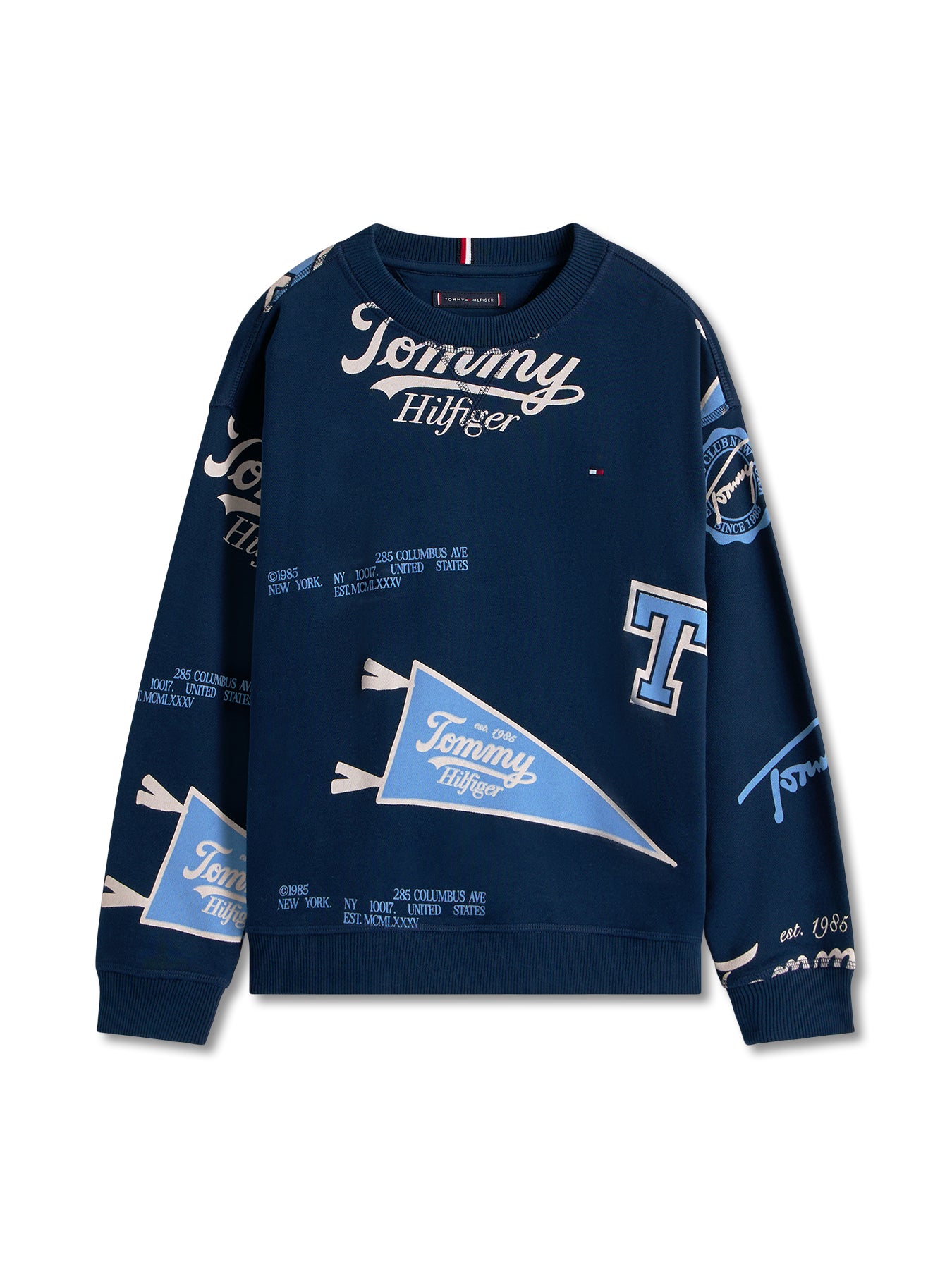 All-Over Logo Print Sweatshirt