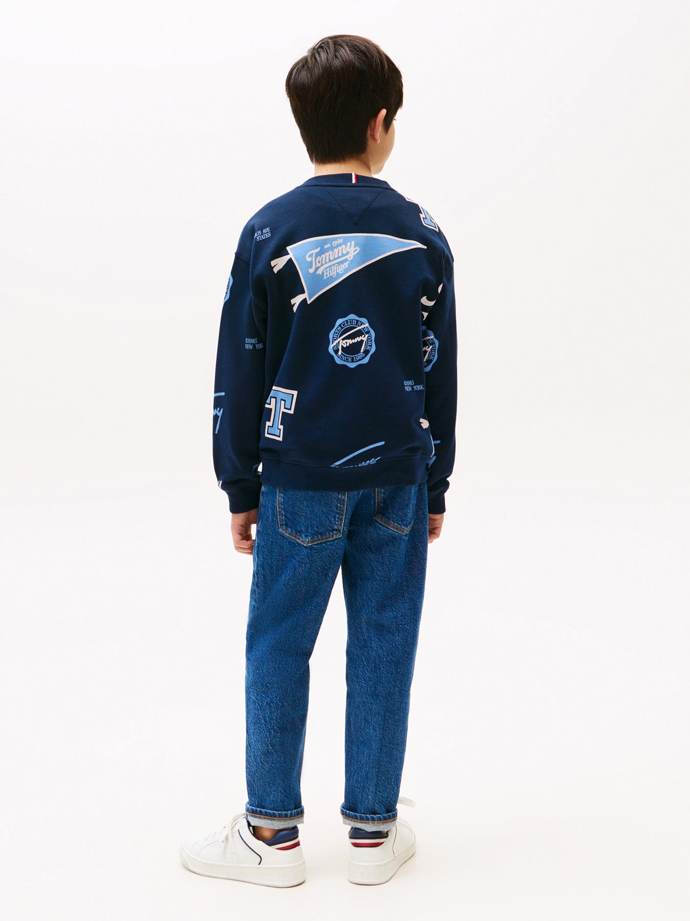 All-Over Logo Print Sweatshirt