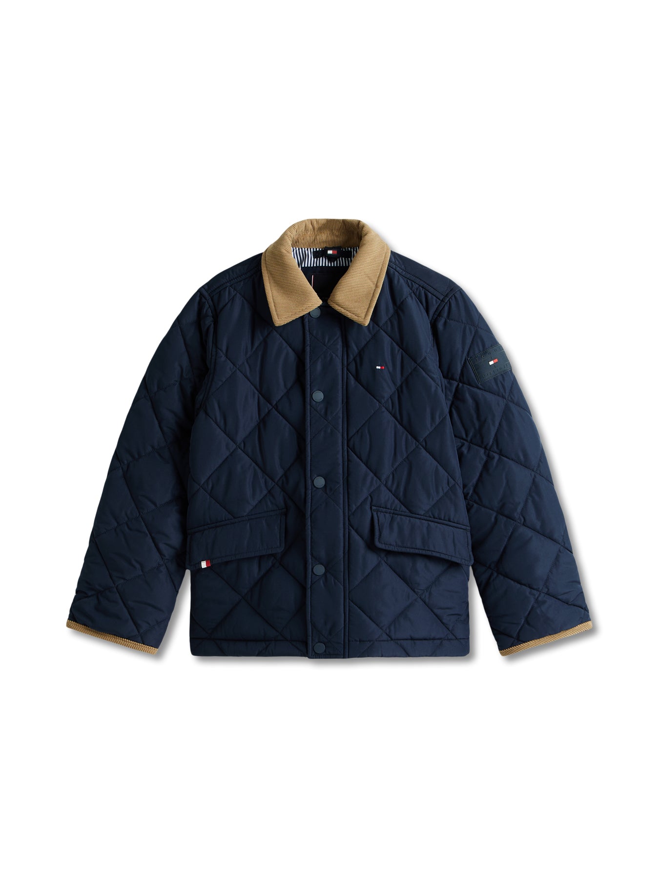 Quilted Jacket Blue