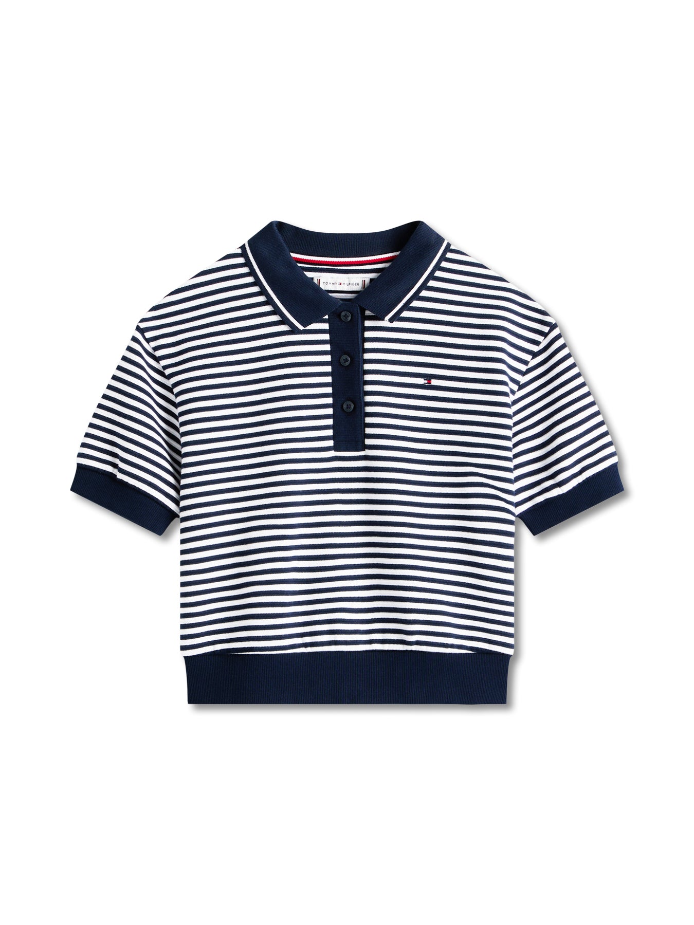 Relaxed Striped Polo Shirt