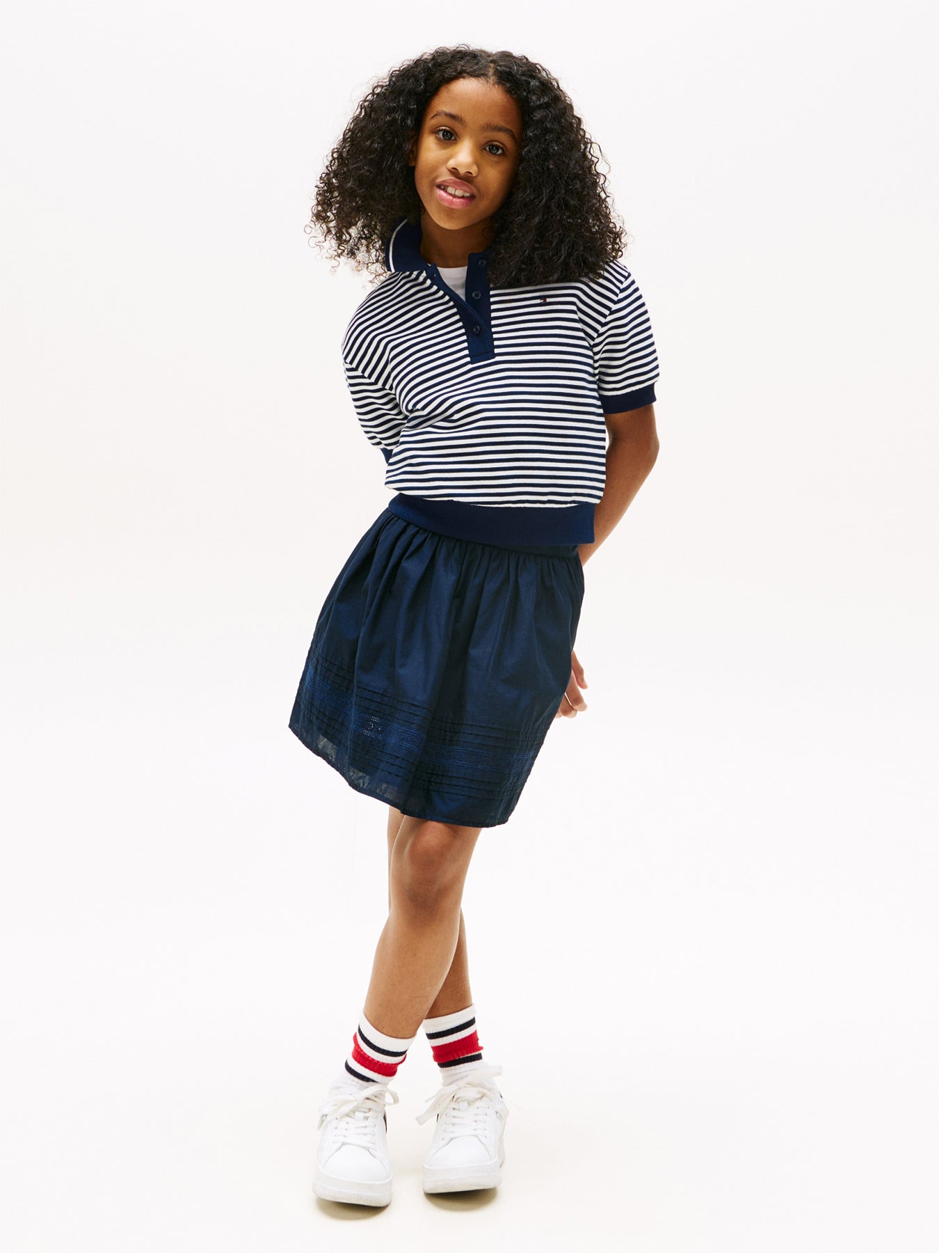 Relaxed Striped Polo Shirt