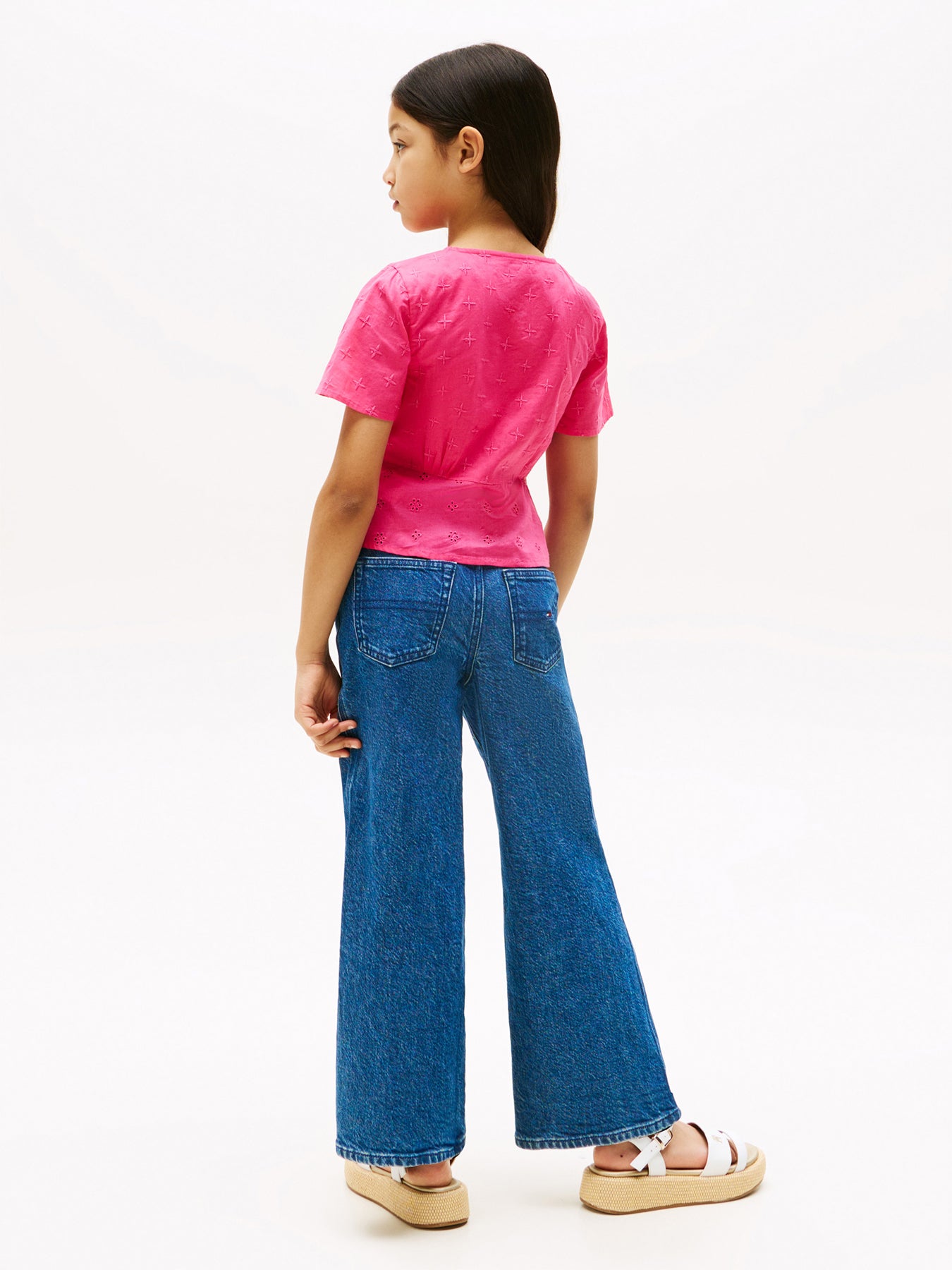 Broderie Anglaise Short Sleeve Blouse