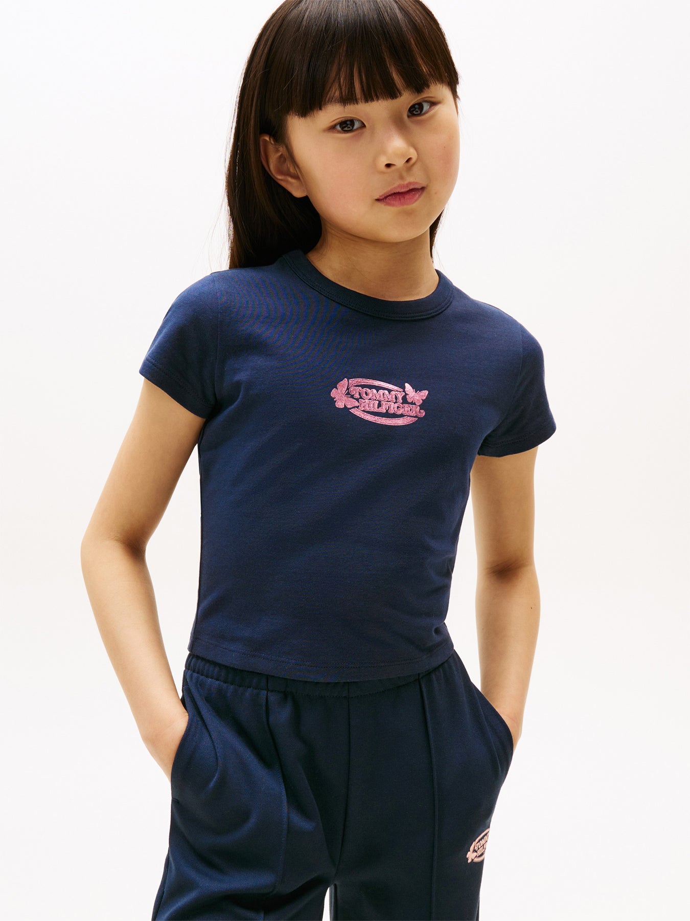 Metallic Logo Extra Slim T-Shirt