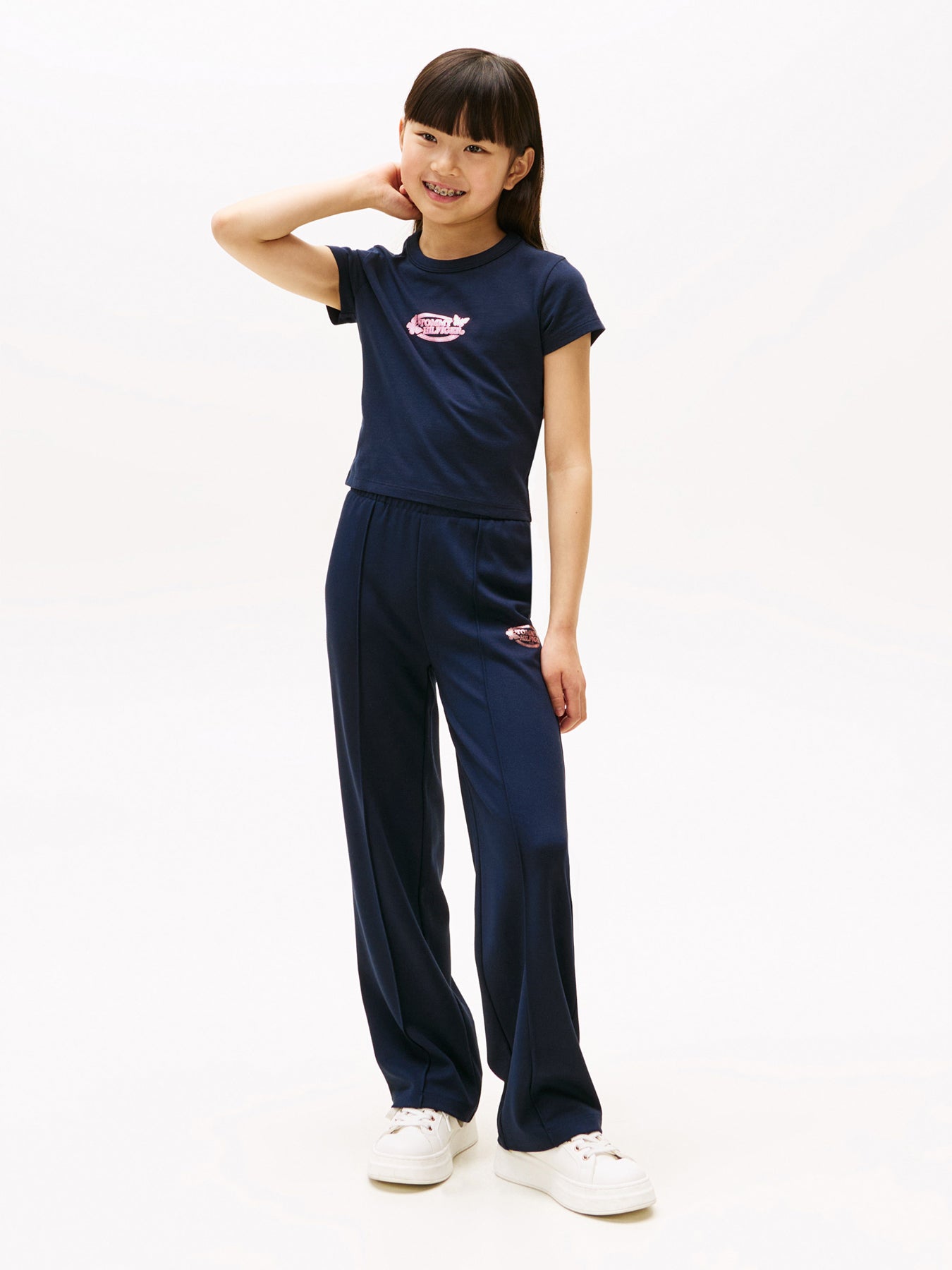 Metallic Logo Extra Slim T-Shirt
