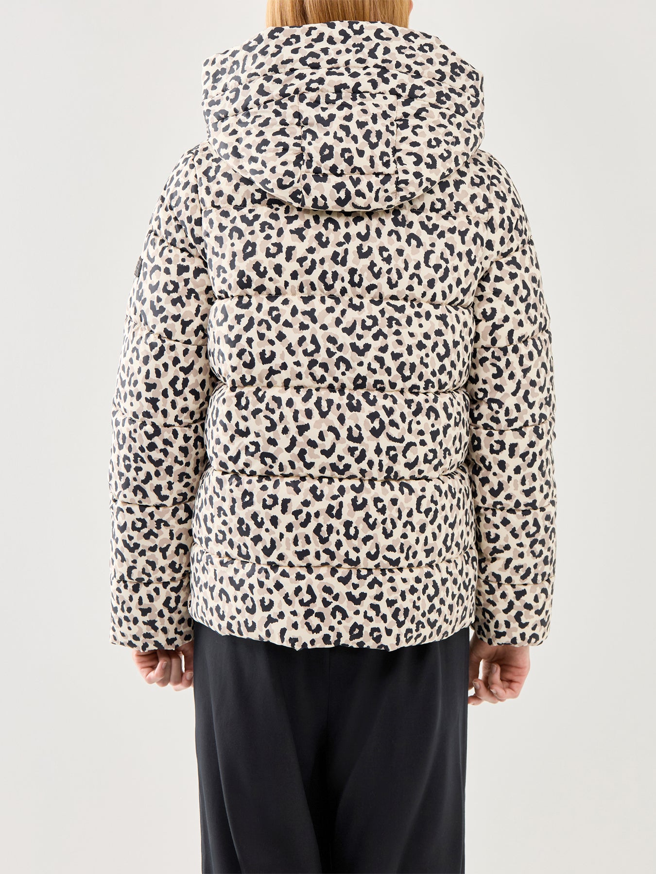 Womens Printed Olivios Puffer Jacket