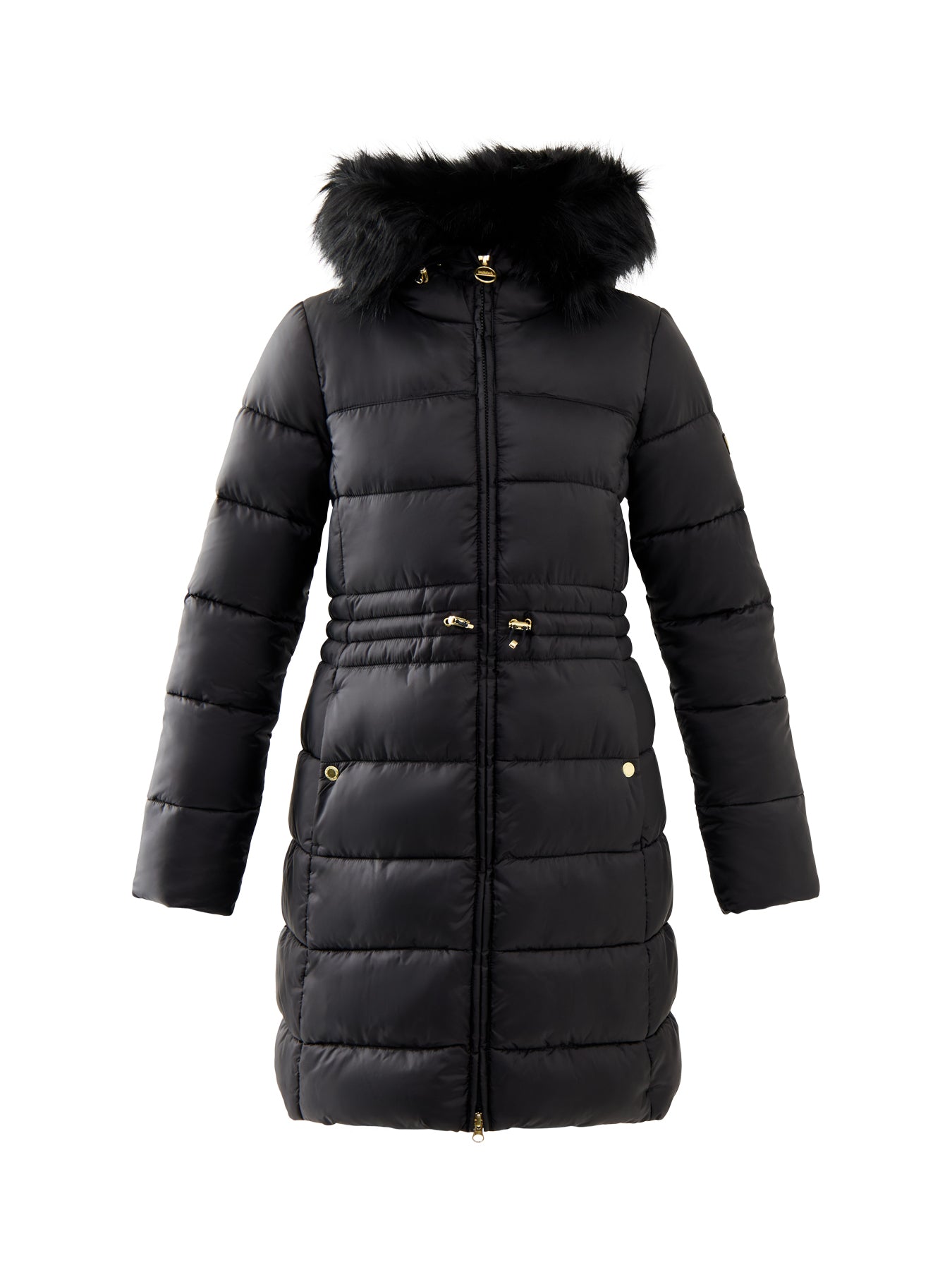 Womens Barbour International Anastasia Puffer Jacket Black