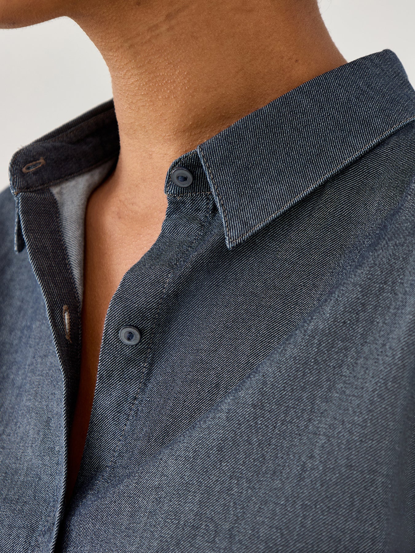 Classic Collar Easy Shirt Grey