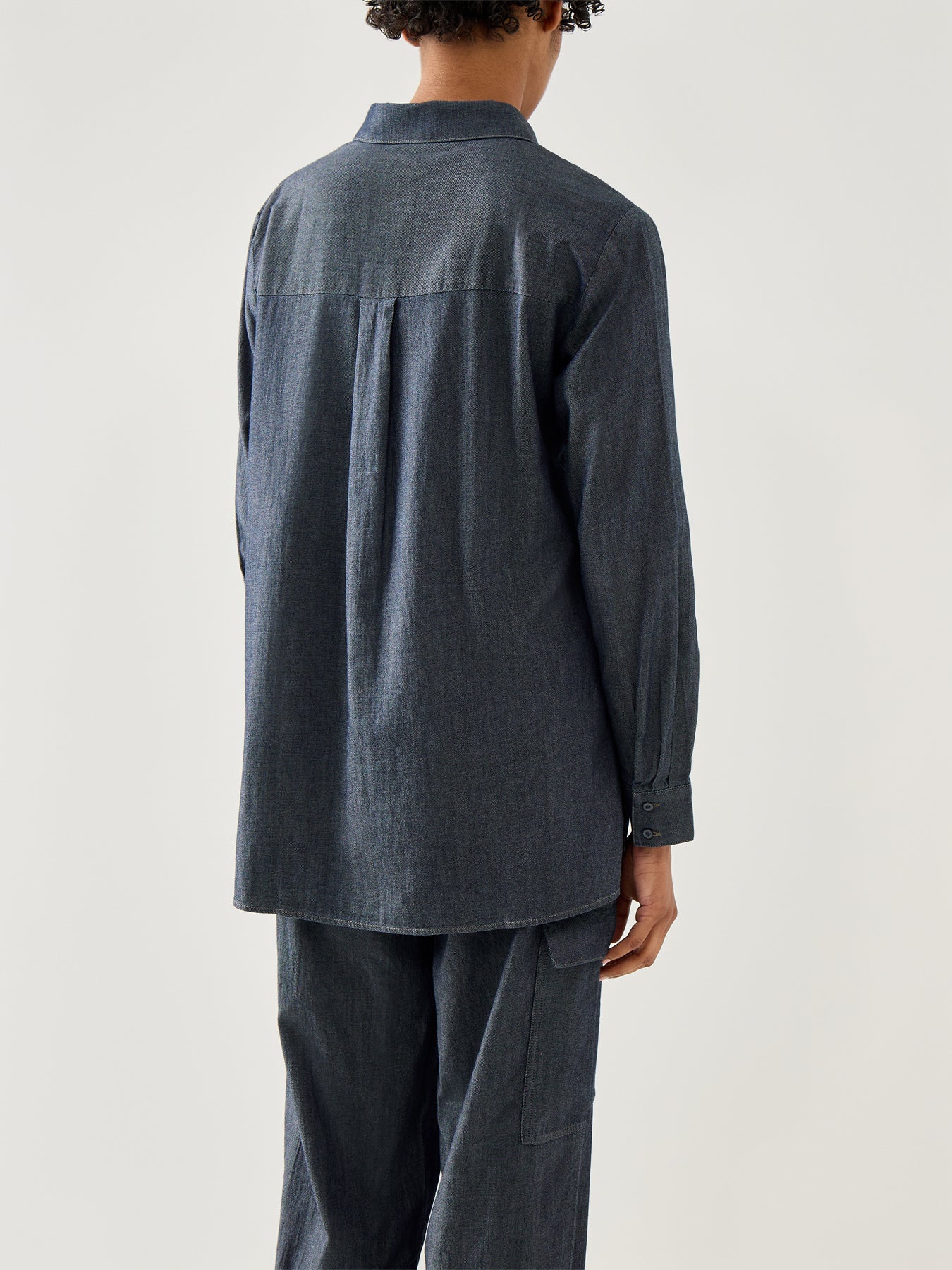 Classic Collar Easy Shirt Grey