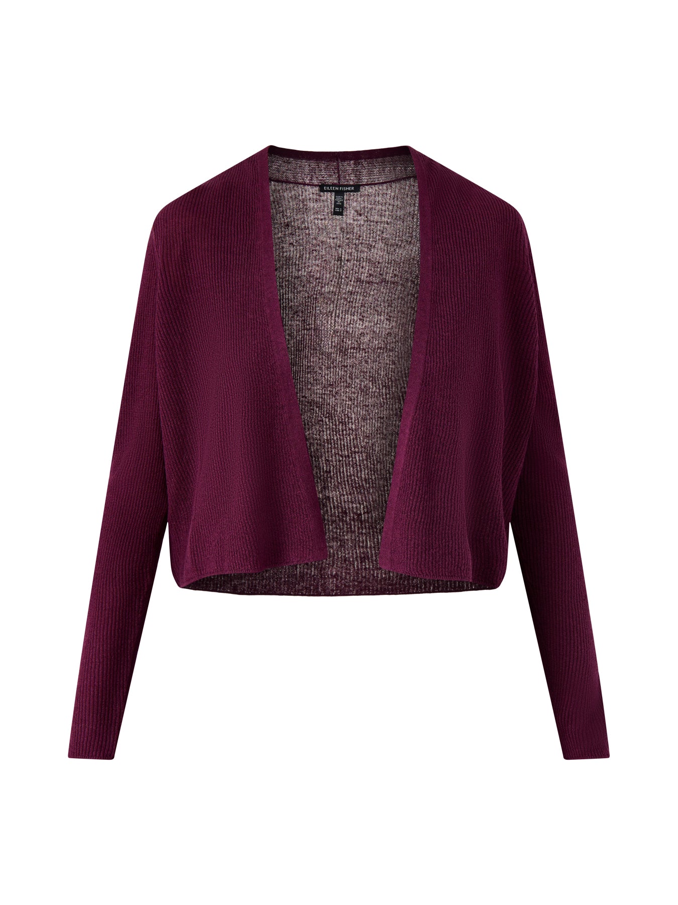 Cardigan Linen Cotton Purple