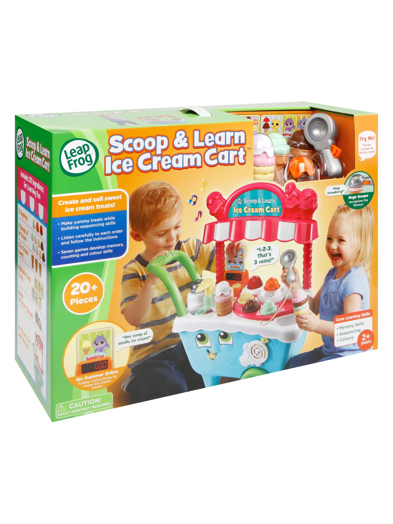 Scoop & Learn Ice Cream Cart Playset