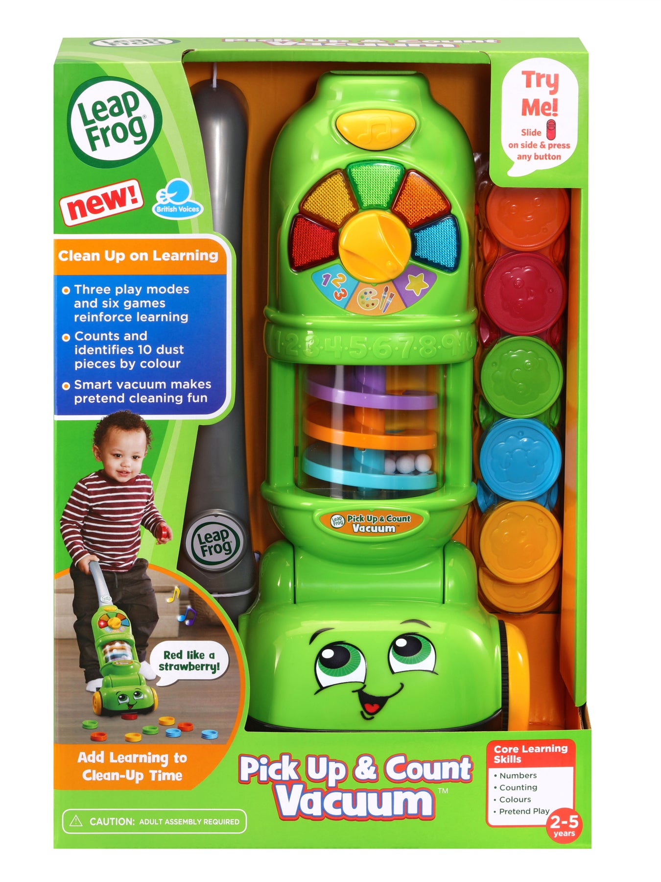 Pick Up and Count Vacuum Playset