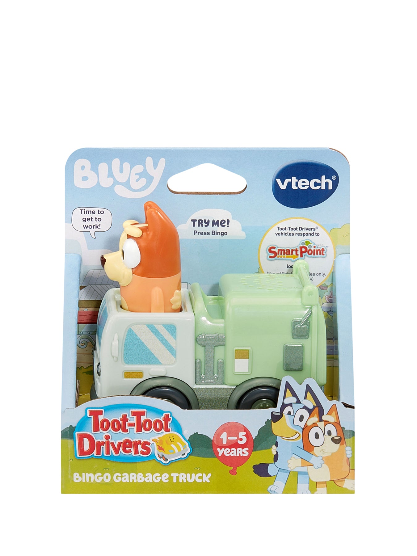 Toot Toot Drivers Bingo Garbage Truck
