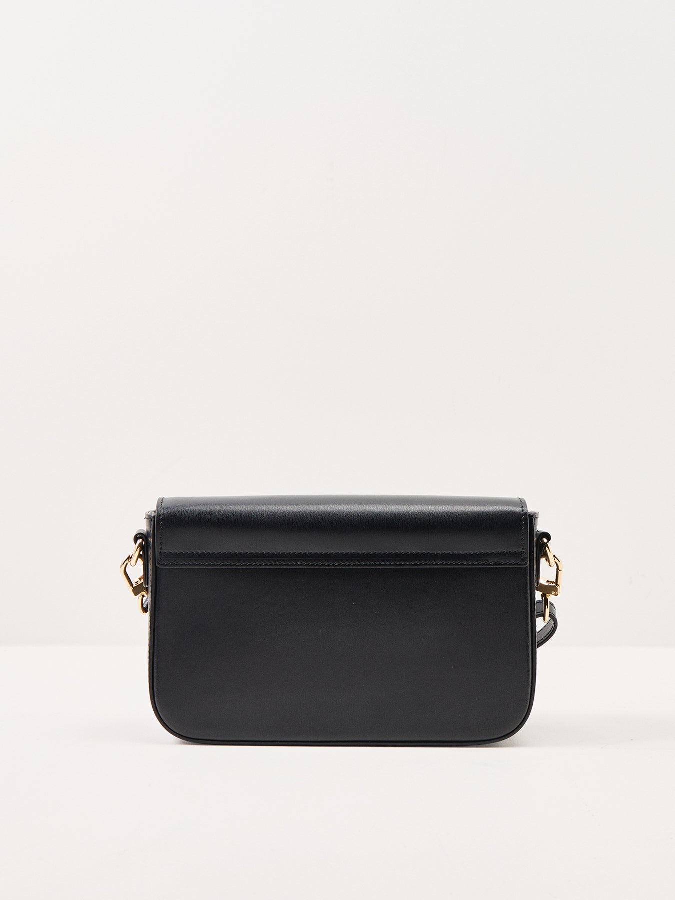 Flora Leather Bag Black