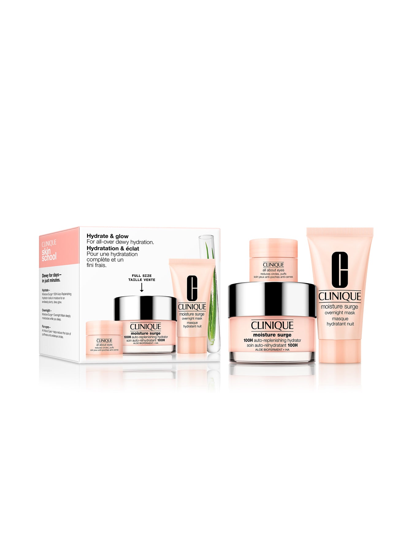 Hydration and Glow For All Over Dewy Hydration Gift Set