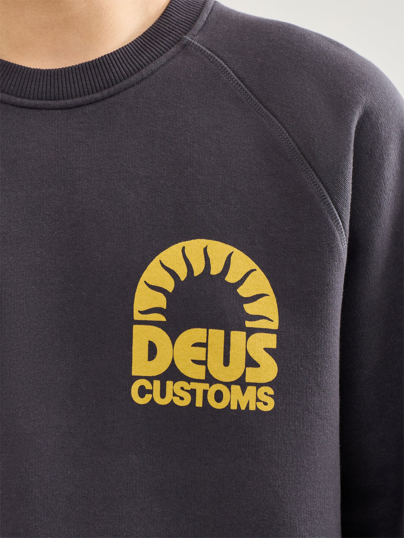 Melodies Crew Sweatshirt Grey