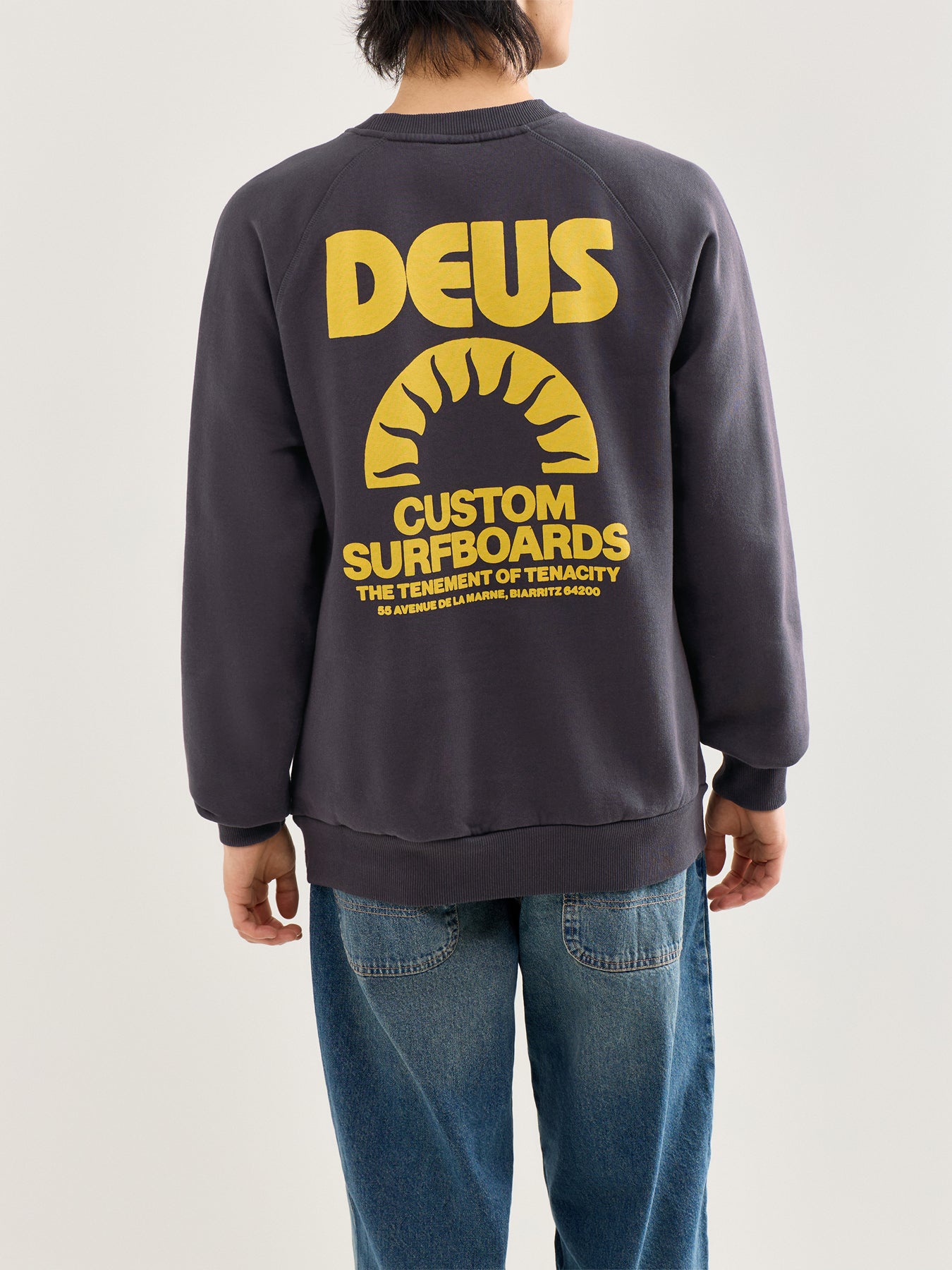 Melodies Crew Sweatshirt Grey