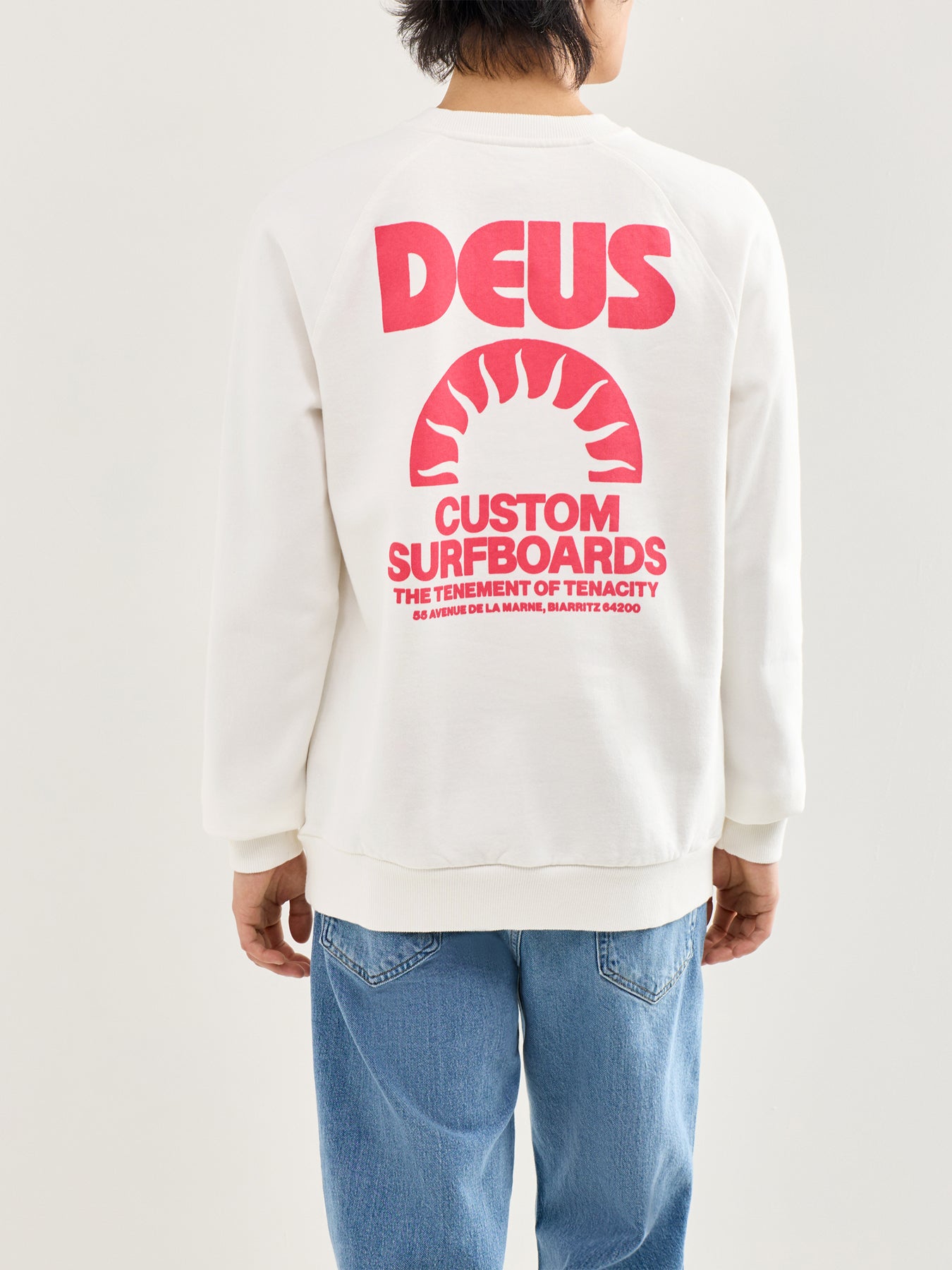 Melodies Crew Sweatshirt White