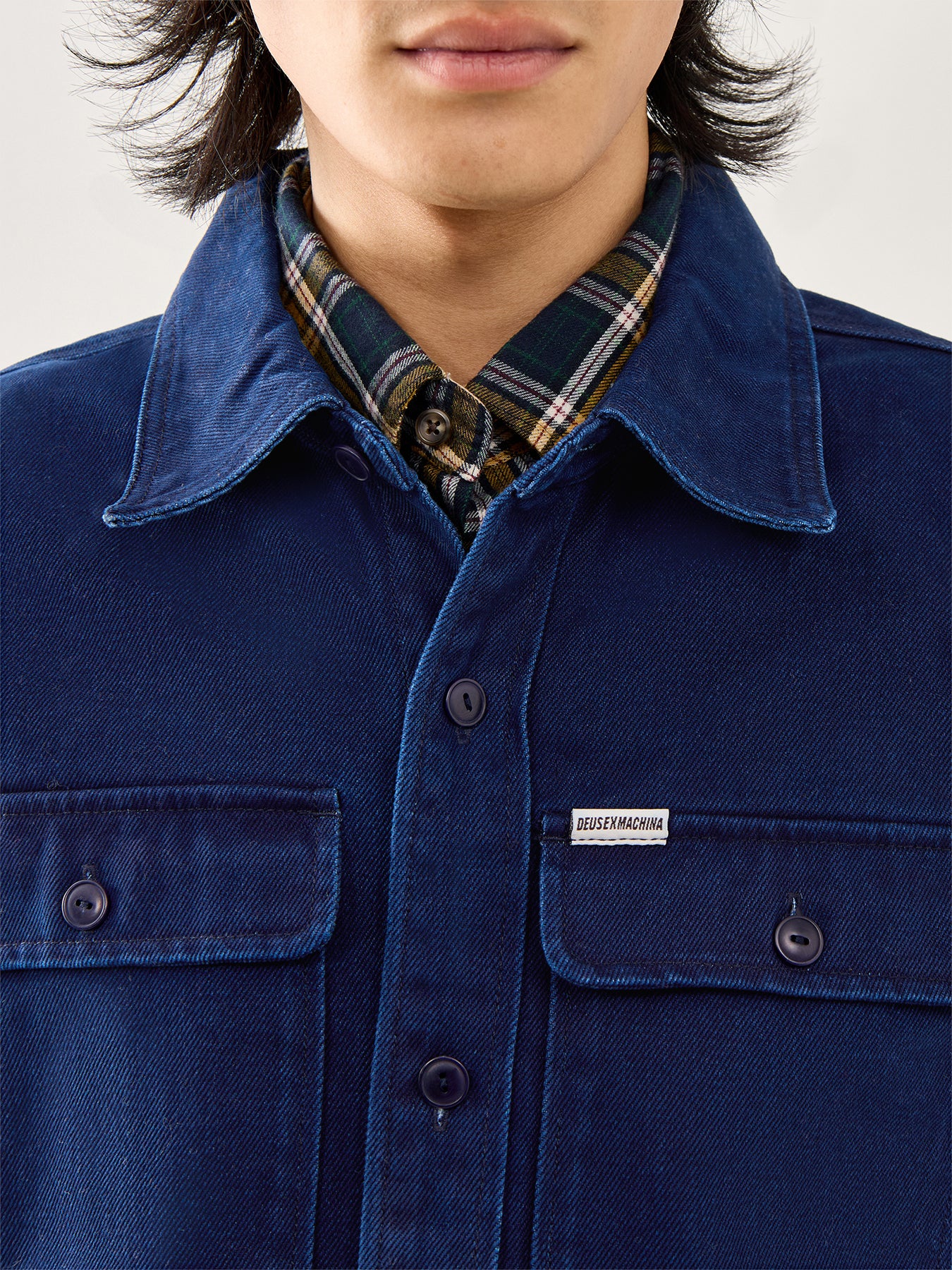 Vacay Overdye Shirt Indigo