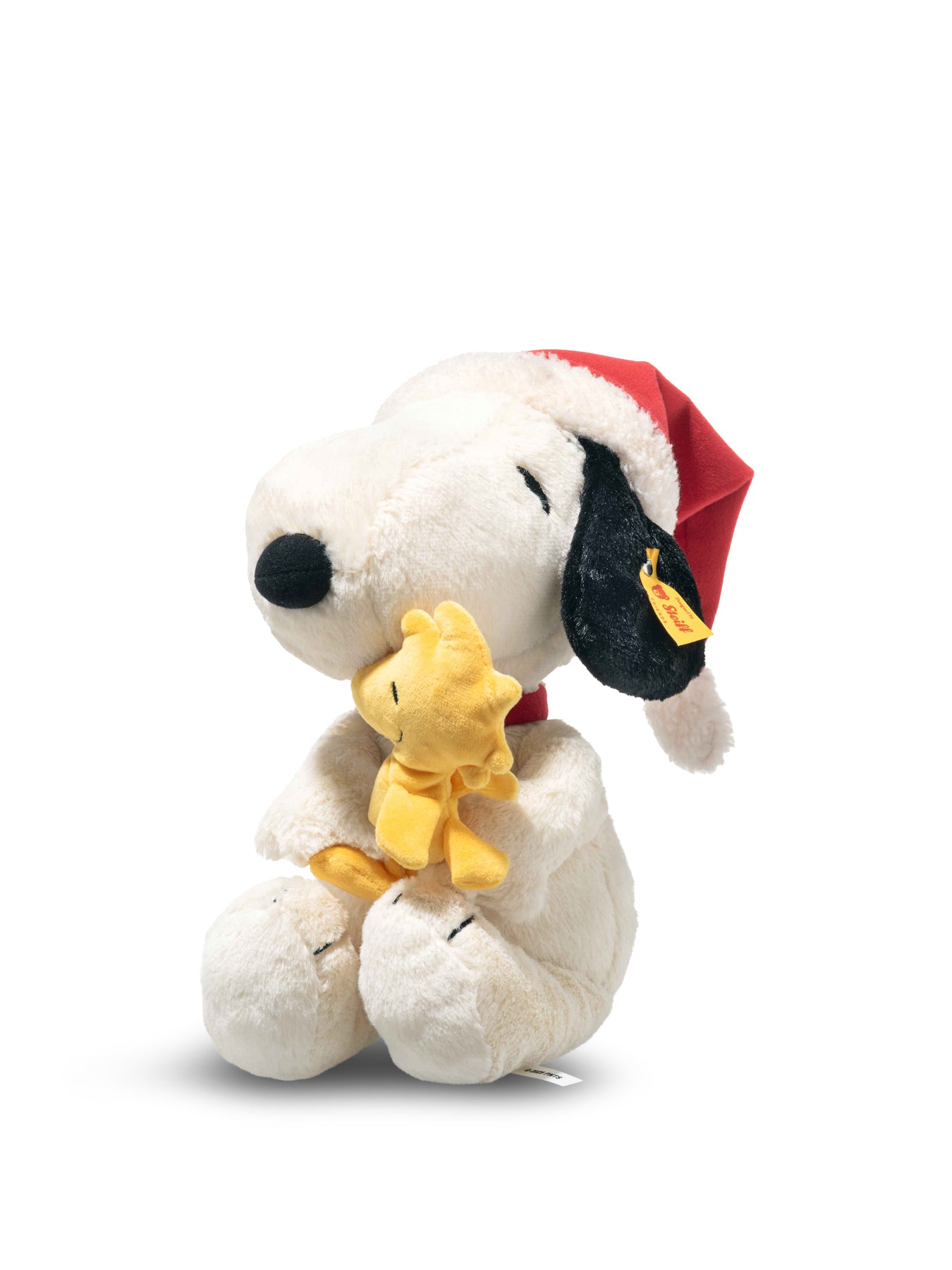 Snoopy With Woodstock Santa Hat