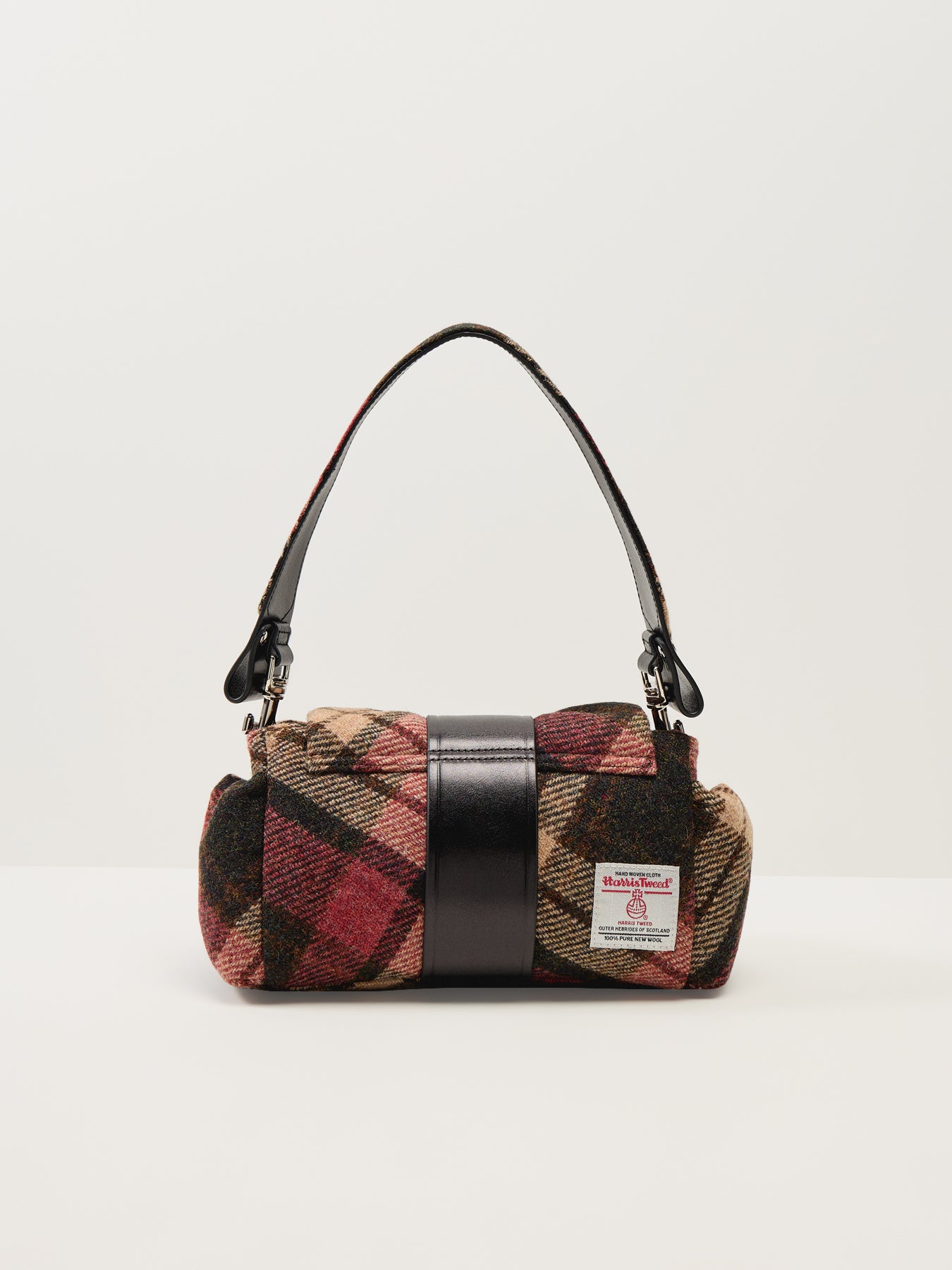 Hazel Treasure Handbag Light Check Wool