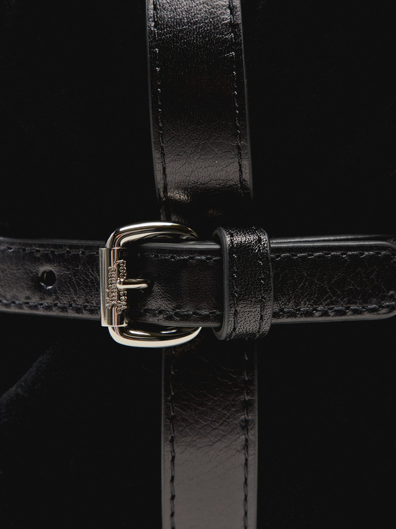 Olive Suede Large Shoulder Bag Black