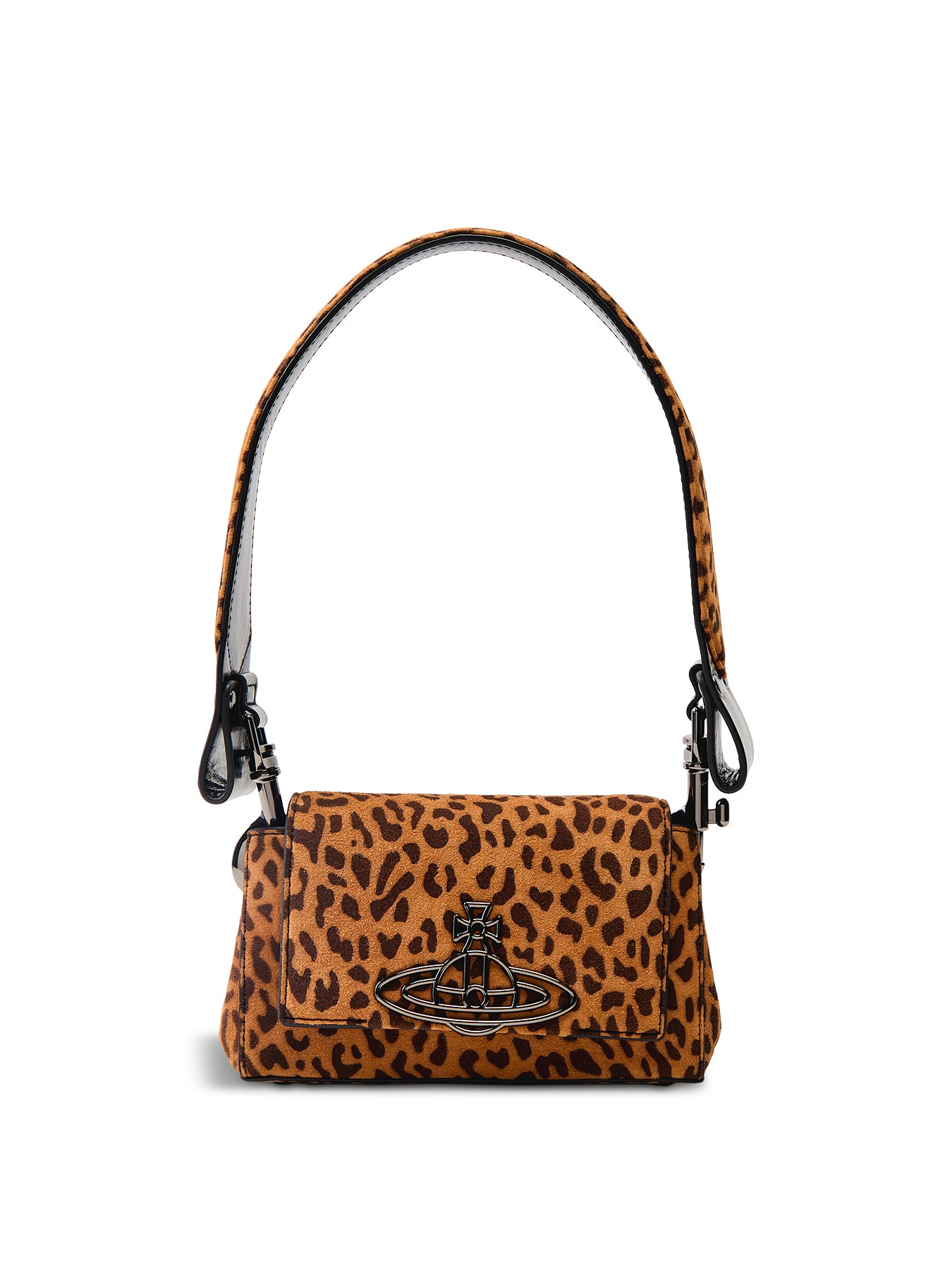 Hazel Small Handbag Leather Leopard