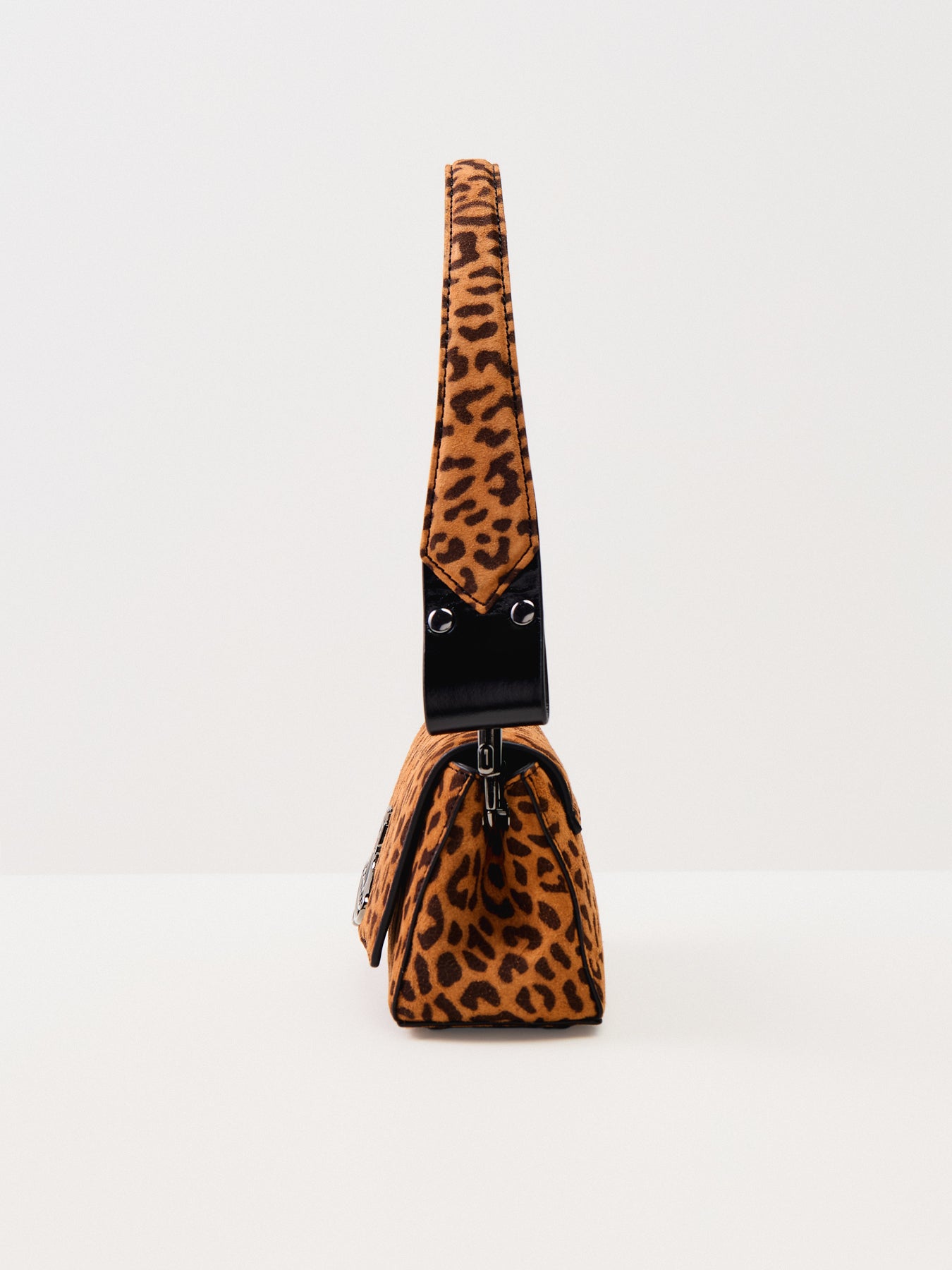 Hazel Small Handbag Leather Leopard