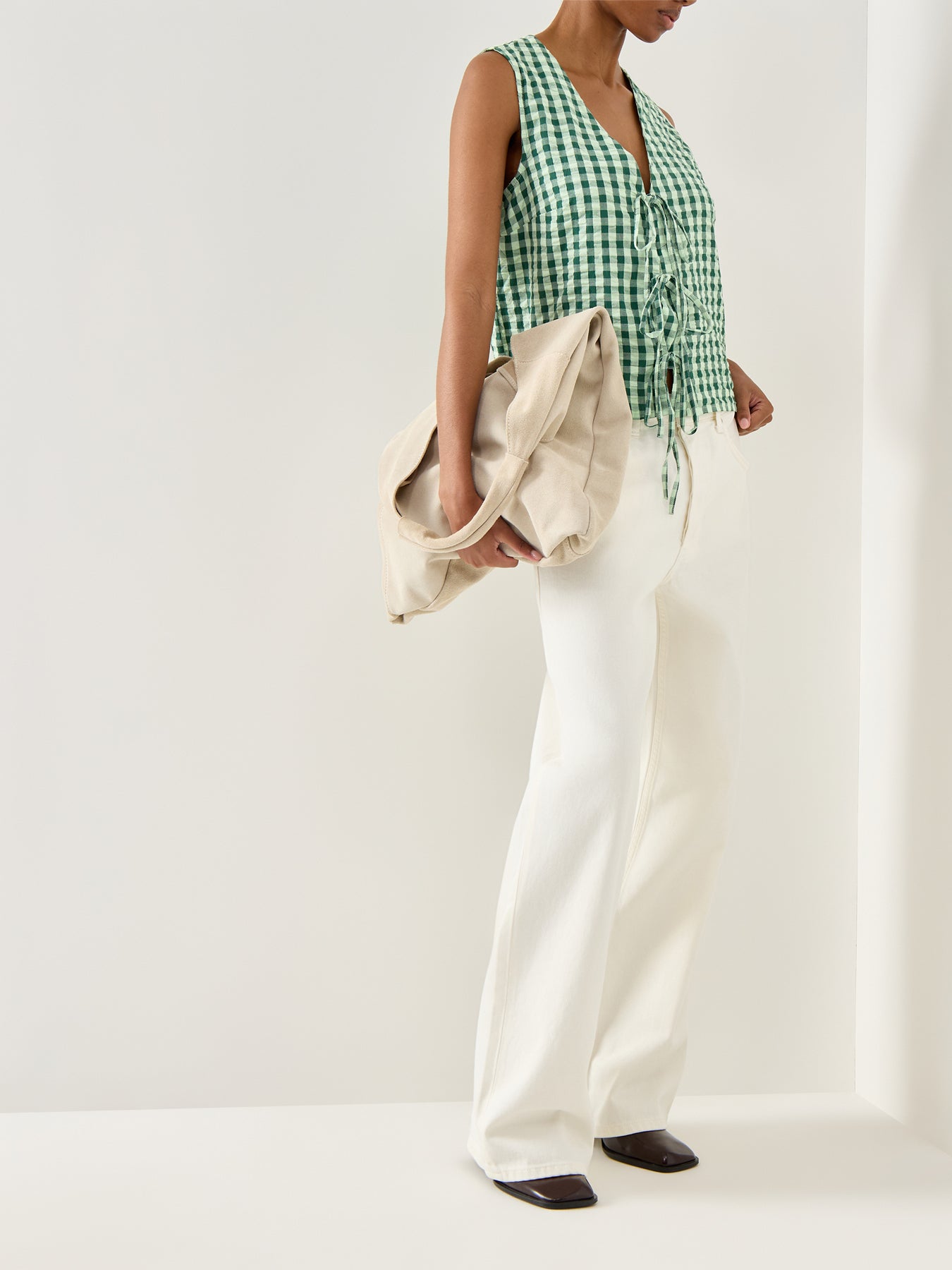 Tessa Sleeveless Top Green