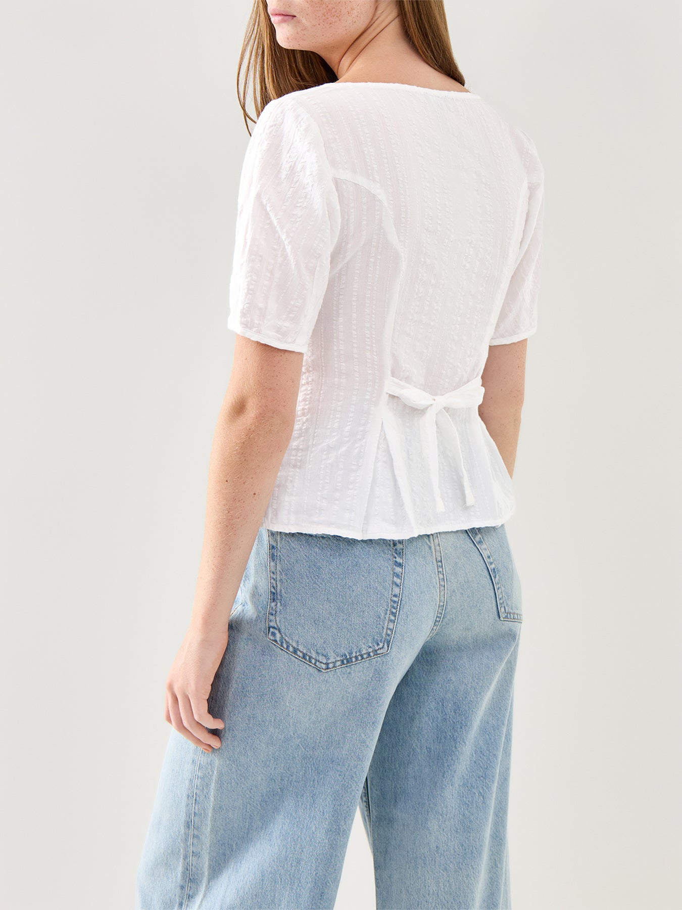 Minerva Top White Organic Cotton