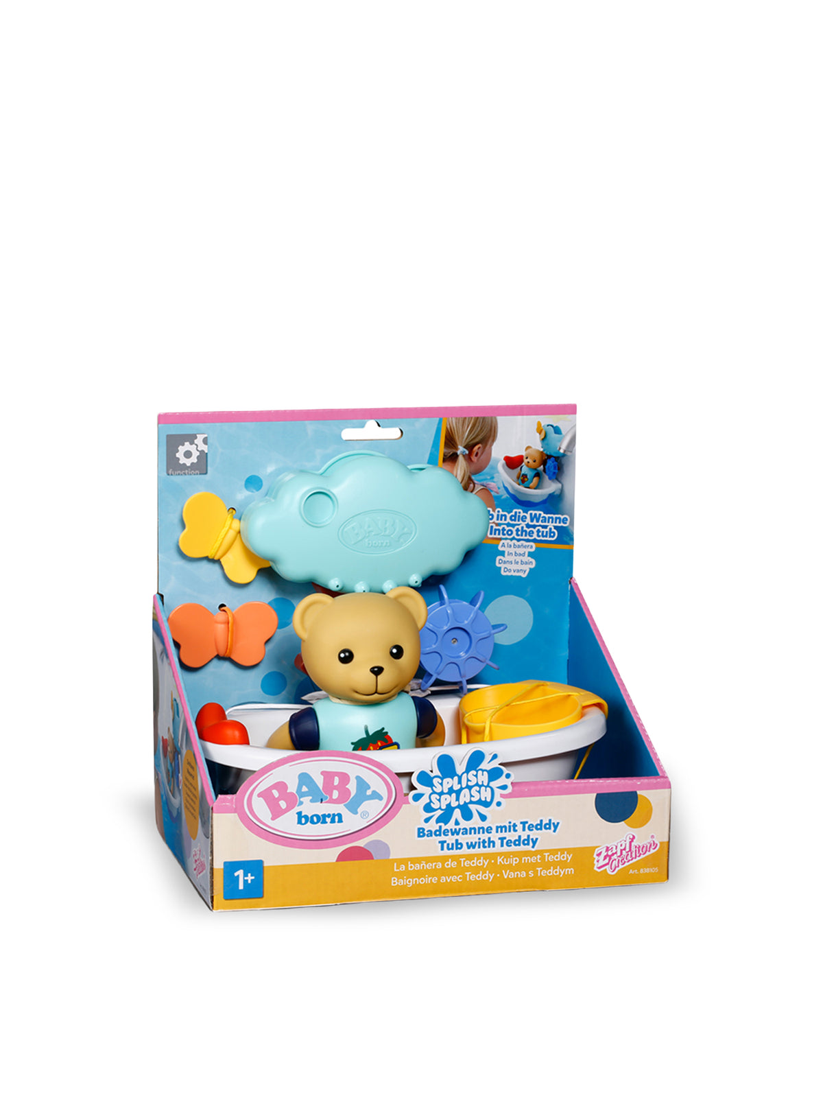 Splish Splash Tub with Teddy