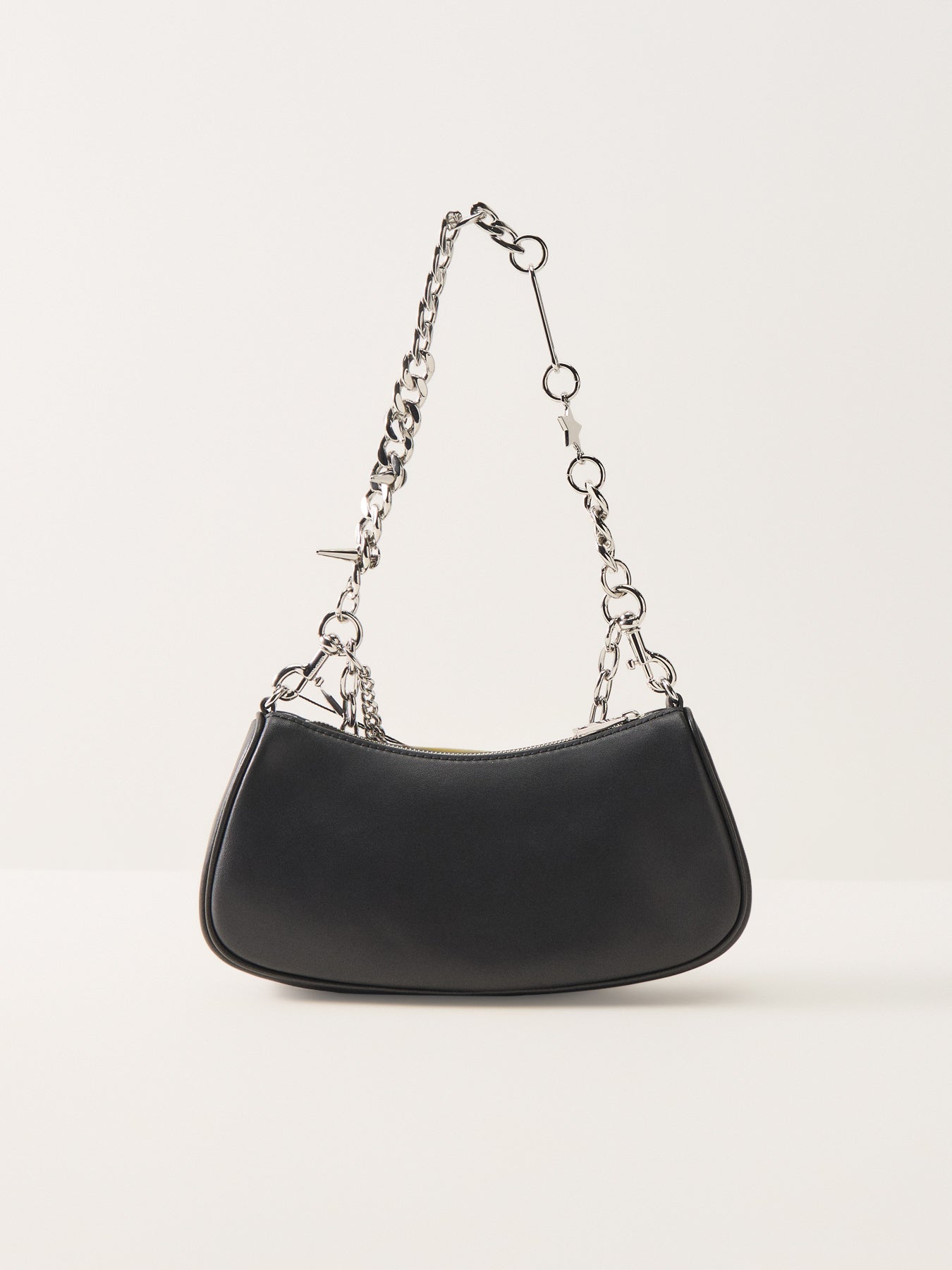 Charm Shoulder Bag Black
