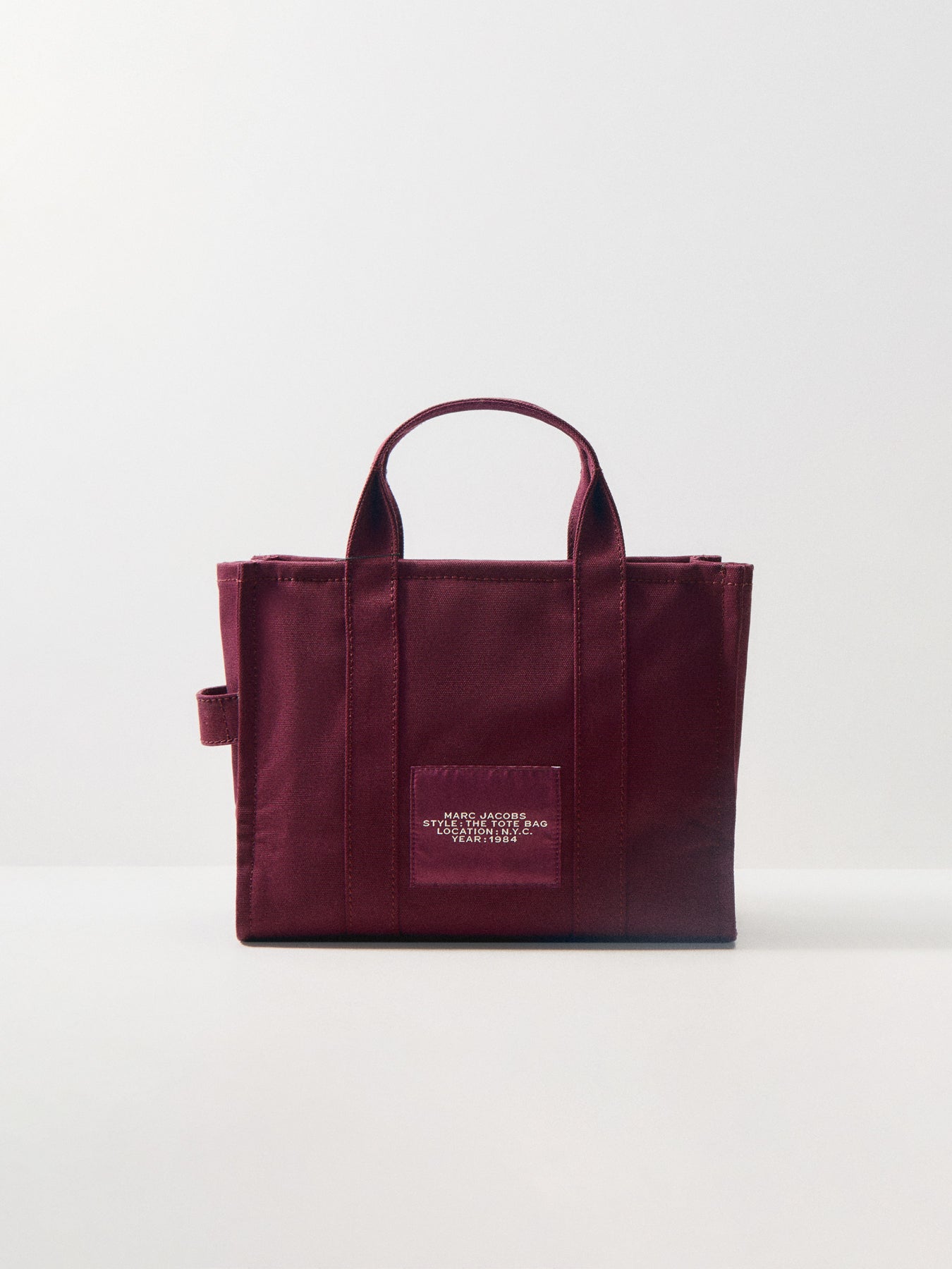 The Canvas Medium Tote Bag Dark Plum