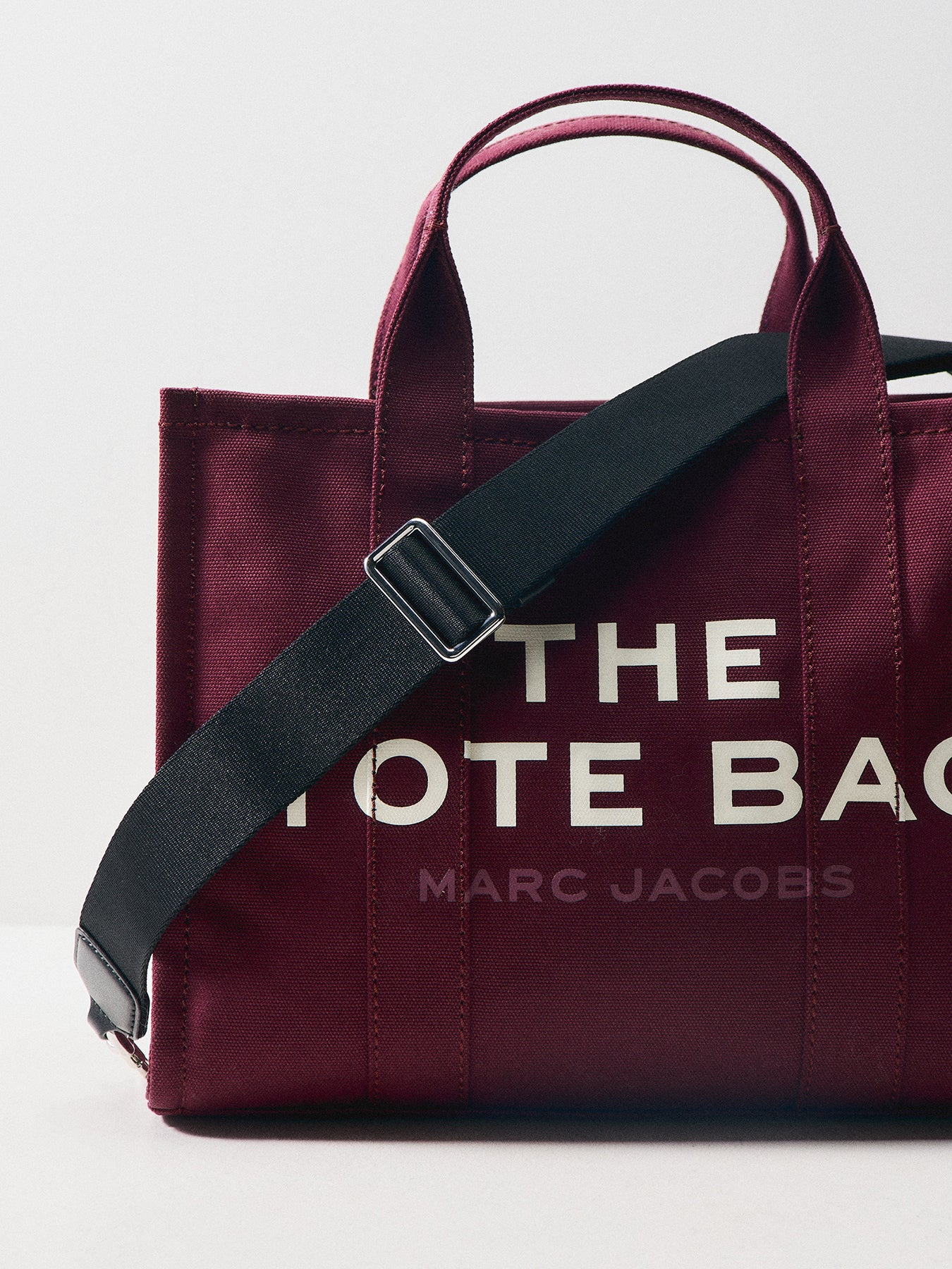 The Canvas Medium Tote Bag Dark Plum