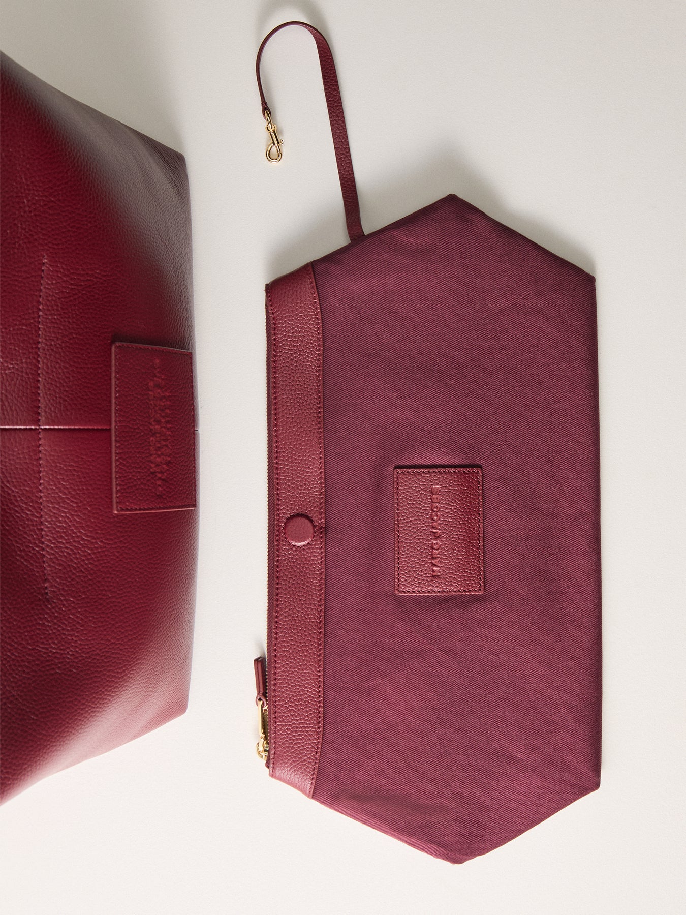 Sack Shoulder Bag Cherry