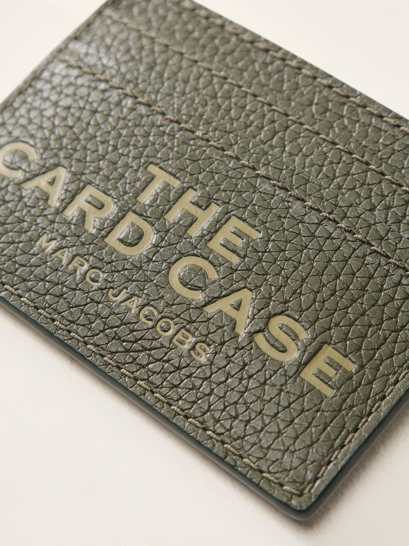 Card Case Leather Forest