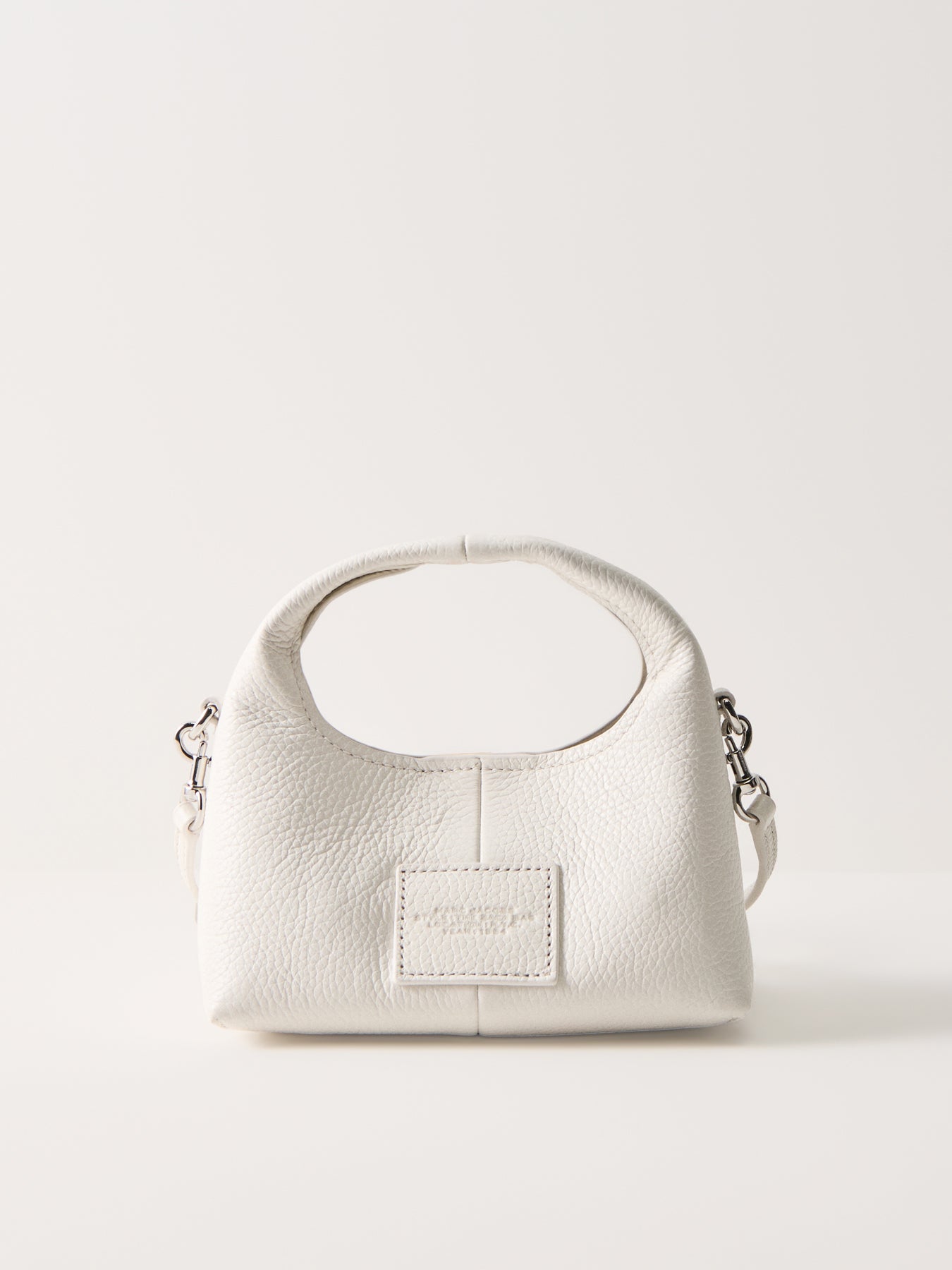 Micro Crossbody Sack Bag White