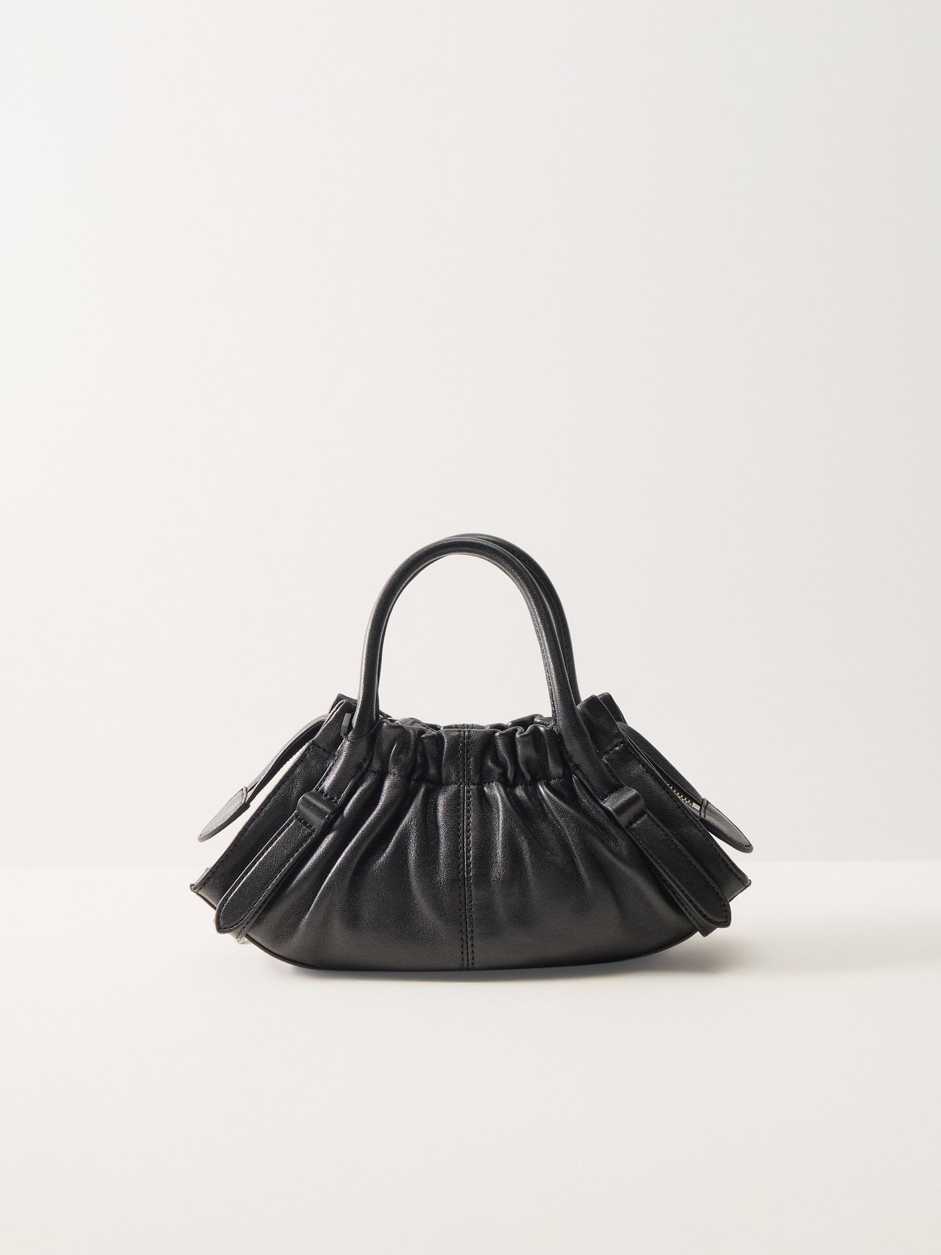The Cristina Small Satchel Bag Black