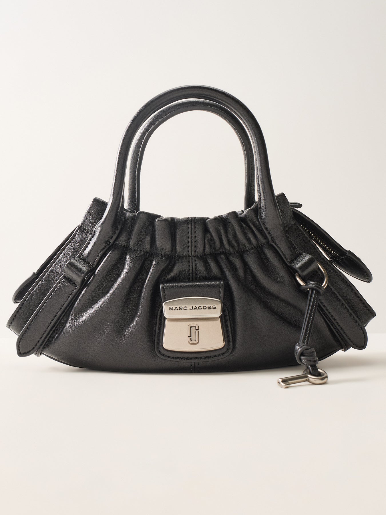 The Cristina Small Satchel Bag Black