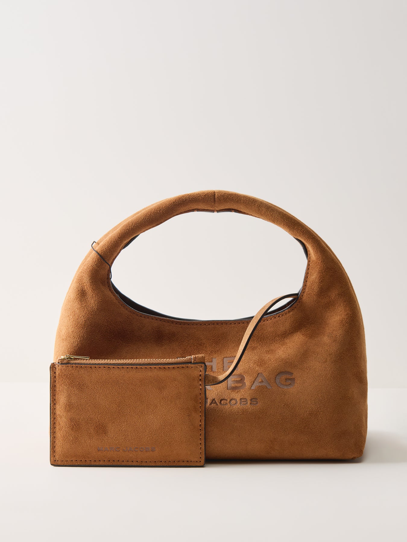 Suede Mini Sack Bag Copper