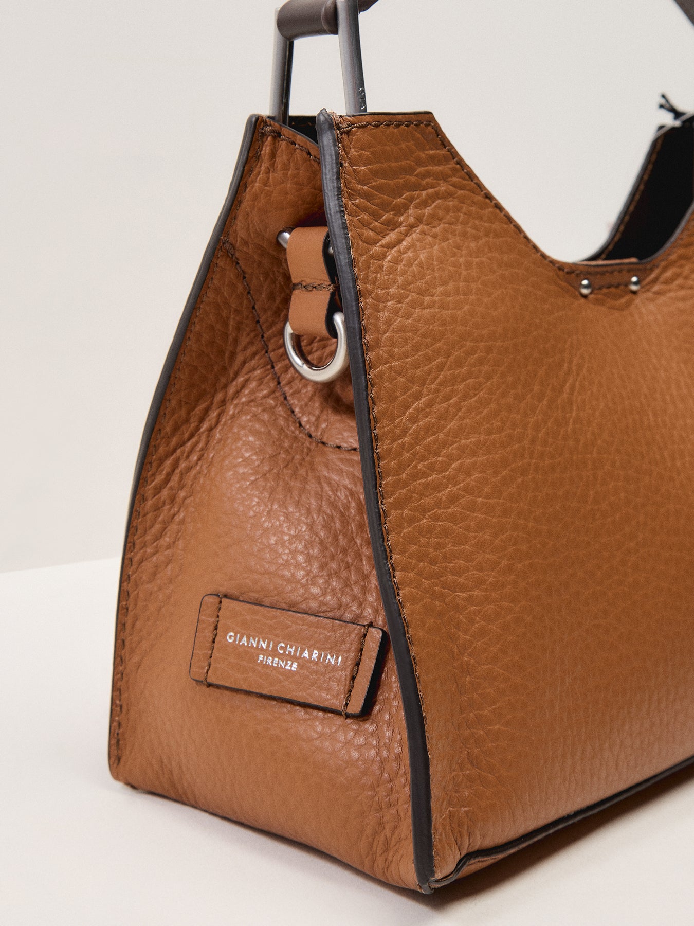 Aurora Shoulder Tote Cuoiot Moro