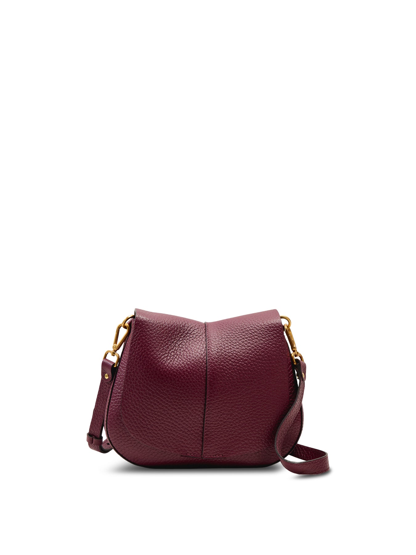 New Helena Round Crossbody Wine