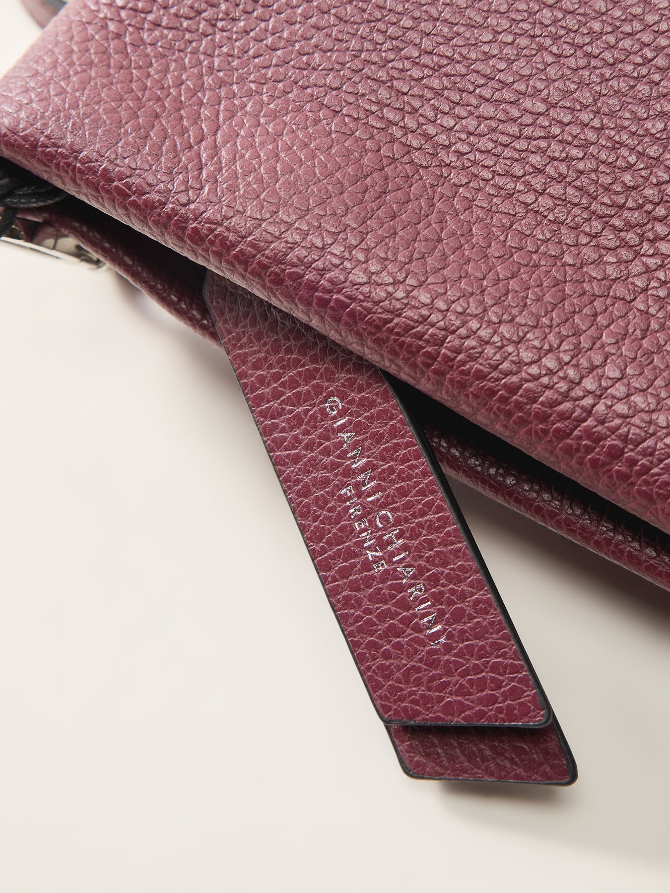 Brenda Chain Crossbody Bag Burgundy