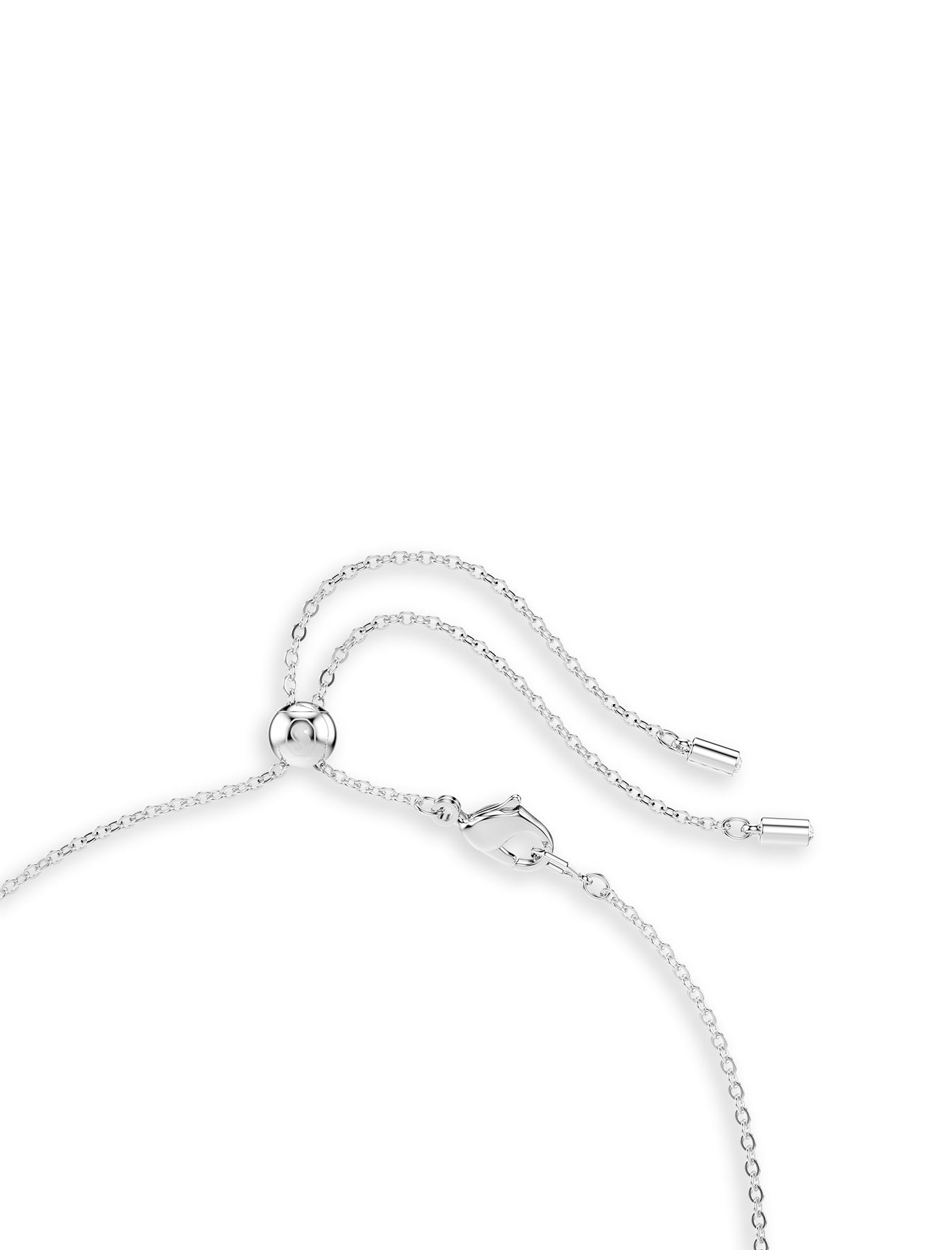 Constella Crystal Pendant Necklace Silver