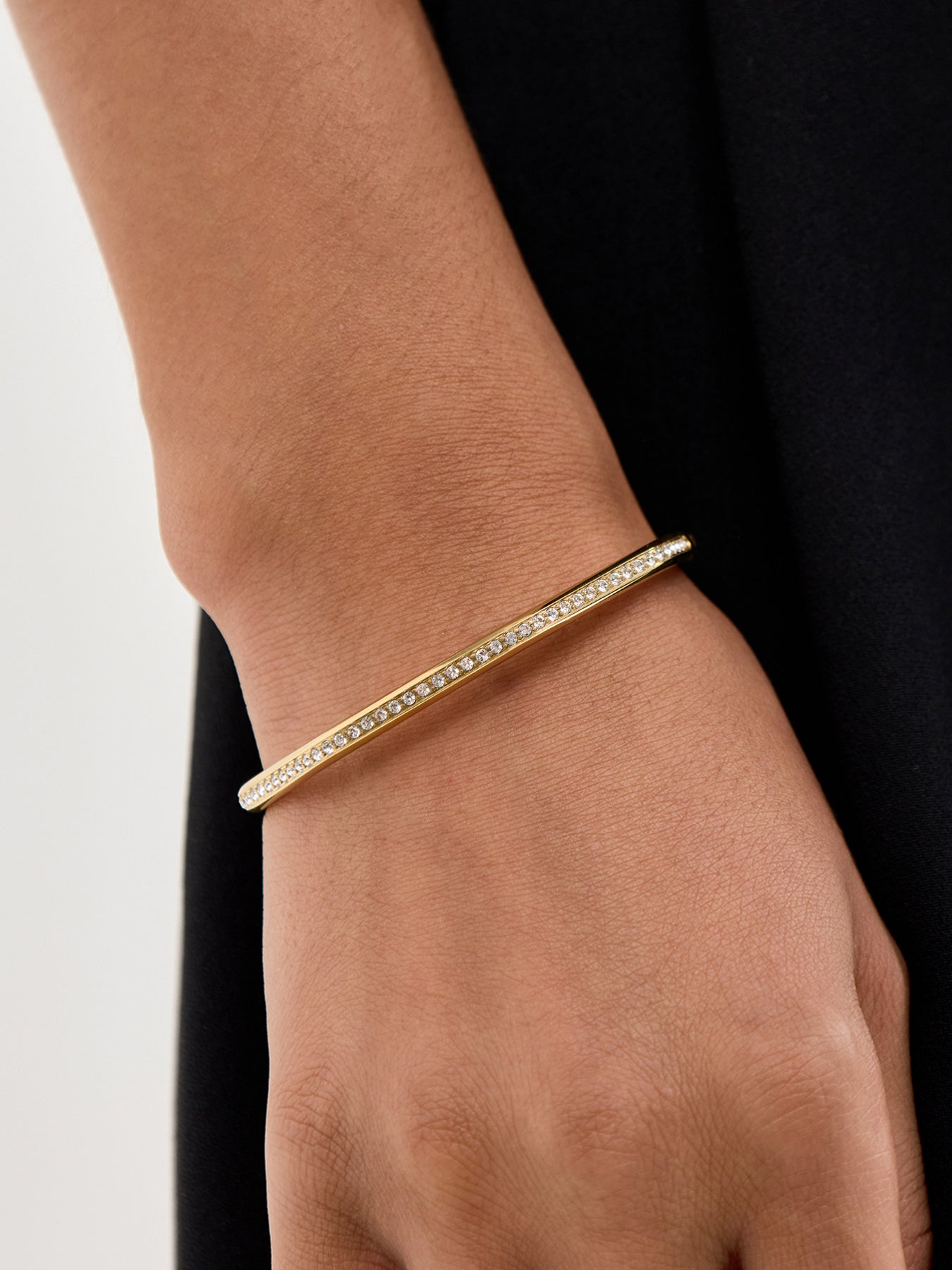 Dextera Crystal Bangle Bracelet